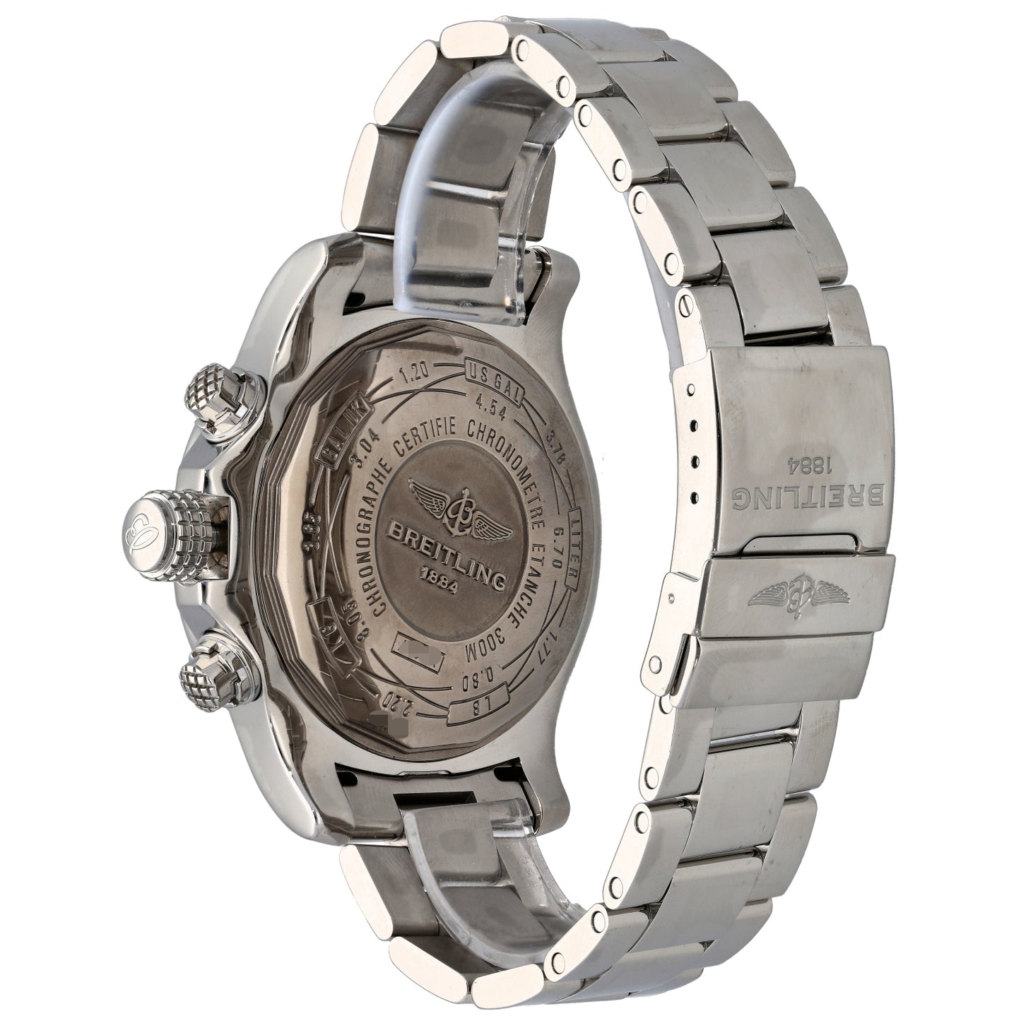 Breitling Super Avenger II A13371 48mm Stainless Steel Watch