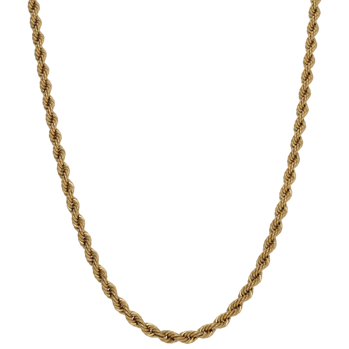 18ct Gold Rope Chain 20"
