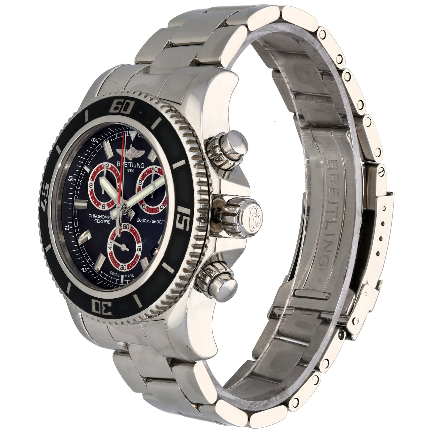 Breitling Superocean Chrono A73310 46mm Stainless Steel Watch