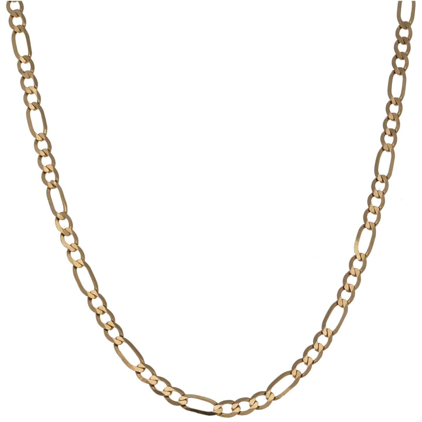 9ct Gold Figaro Chain 20"