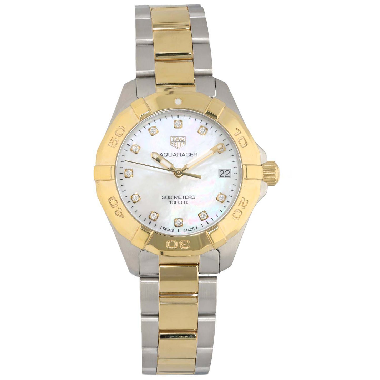 Tag Heuer Aquaracer WBD1322 32mm Bi-Colour Watch