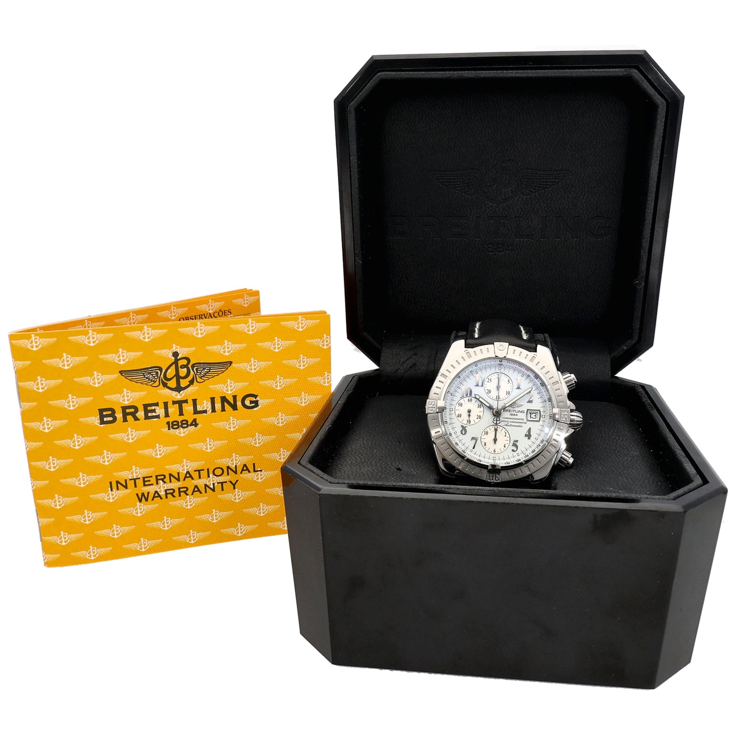 Breitling Chronomat Evolution A13356 43mm Stainless Steel Watch