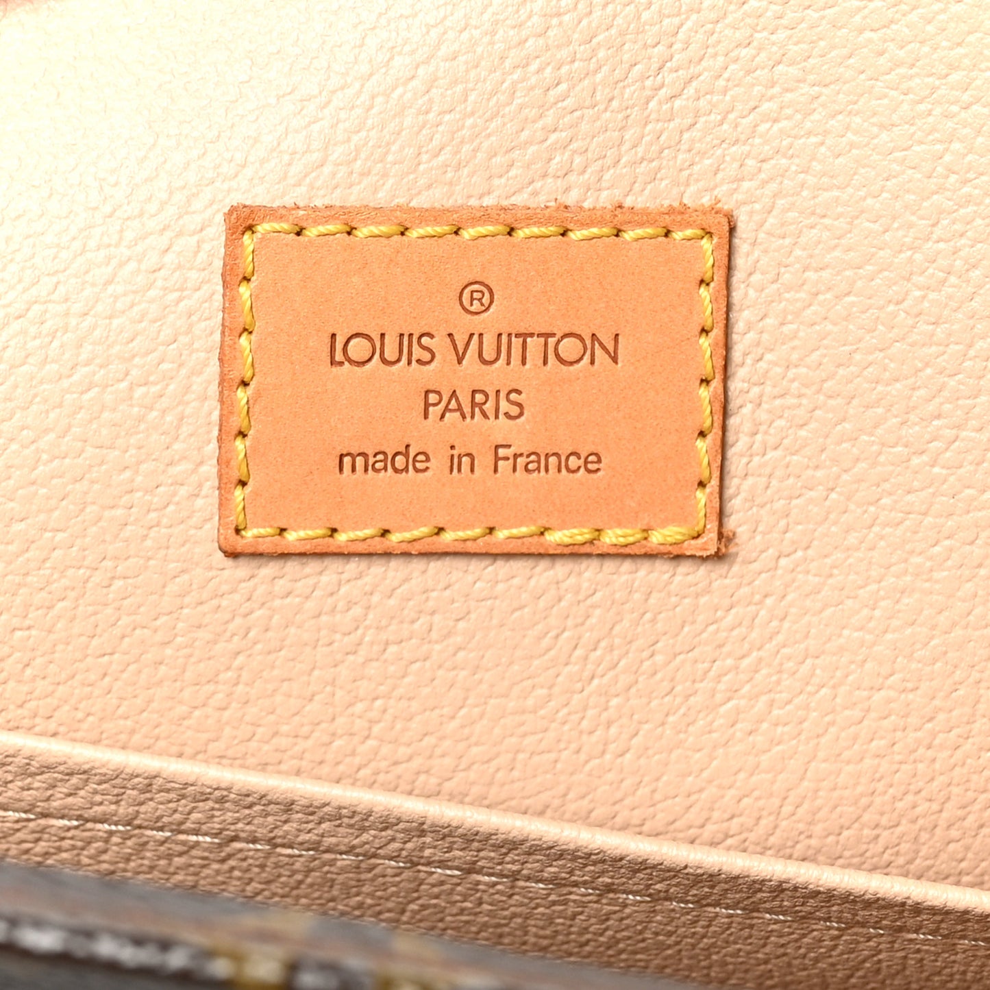 Louis Vuitton Sac Plat Monogram Coated Canvas Bag - Brown