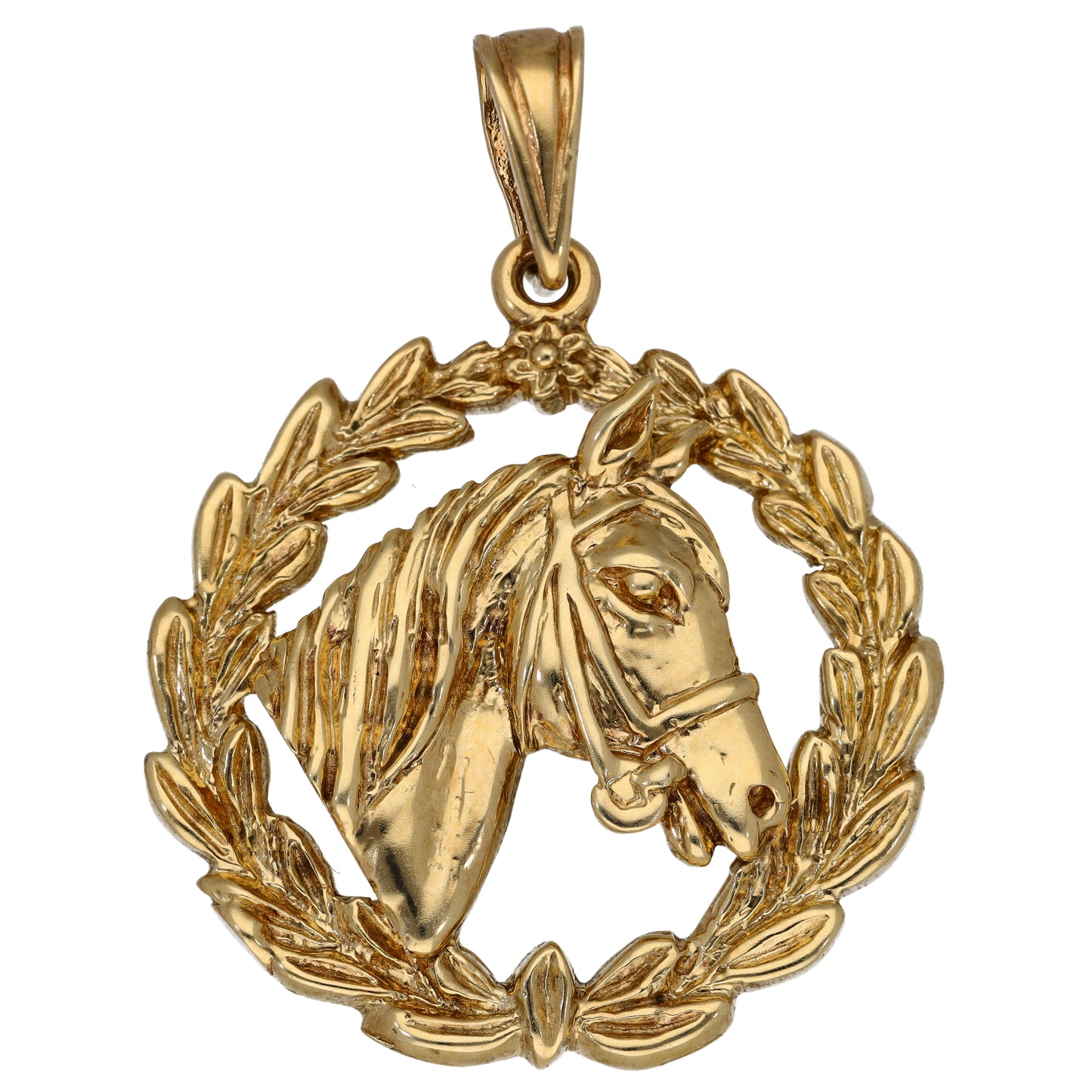 9ct Gold Horse Pendant
