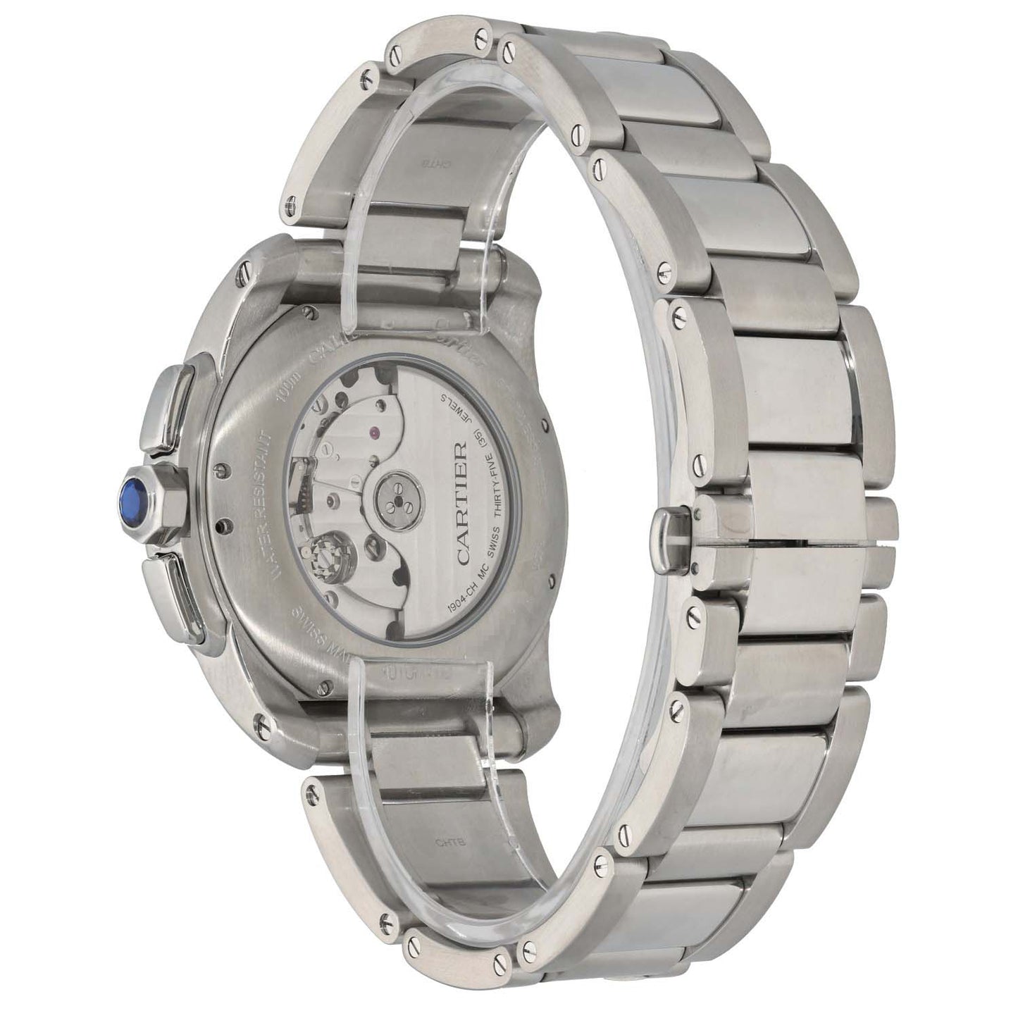 Cartier Calibre De Cartier W7100045 42mm Stainless Steel Watch