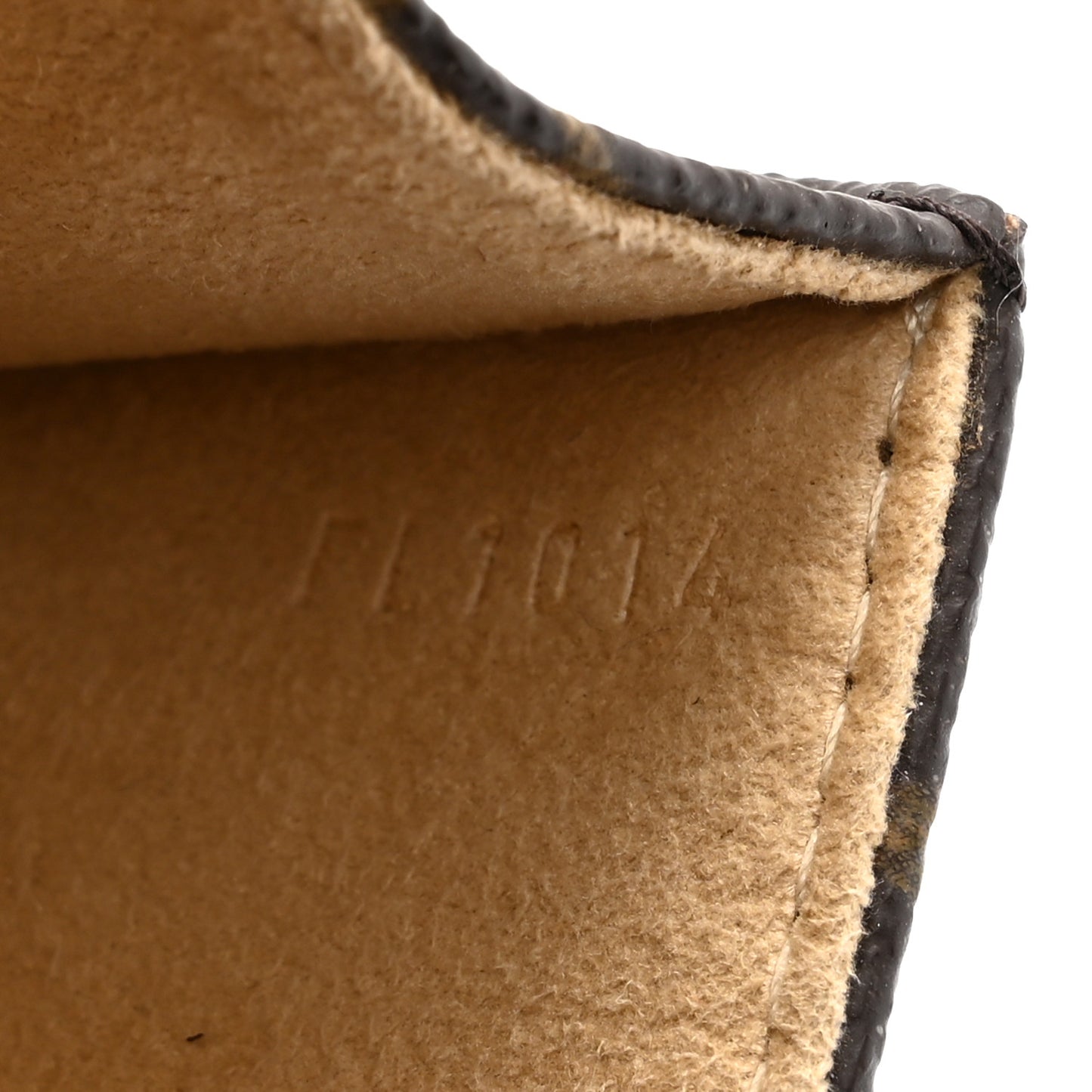 Louis Vuitton Monogram Pochette Florentine Coated Canvas Bag - Brown