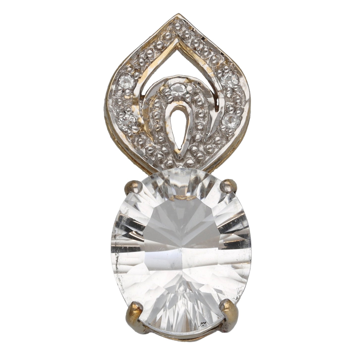 9ct Gold Imitation Dress/Cocktail Pendant