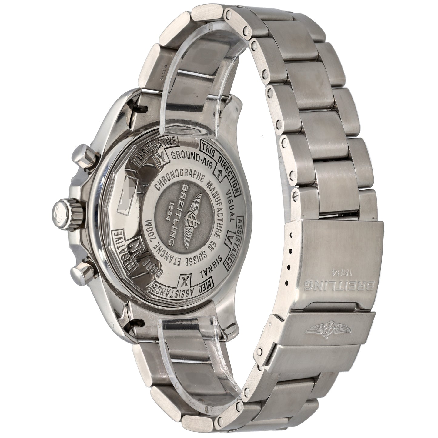 Breitling Chronospace A23360 46mm Stainless Steel Watch