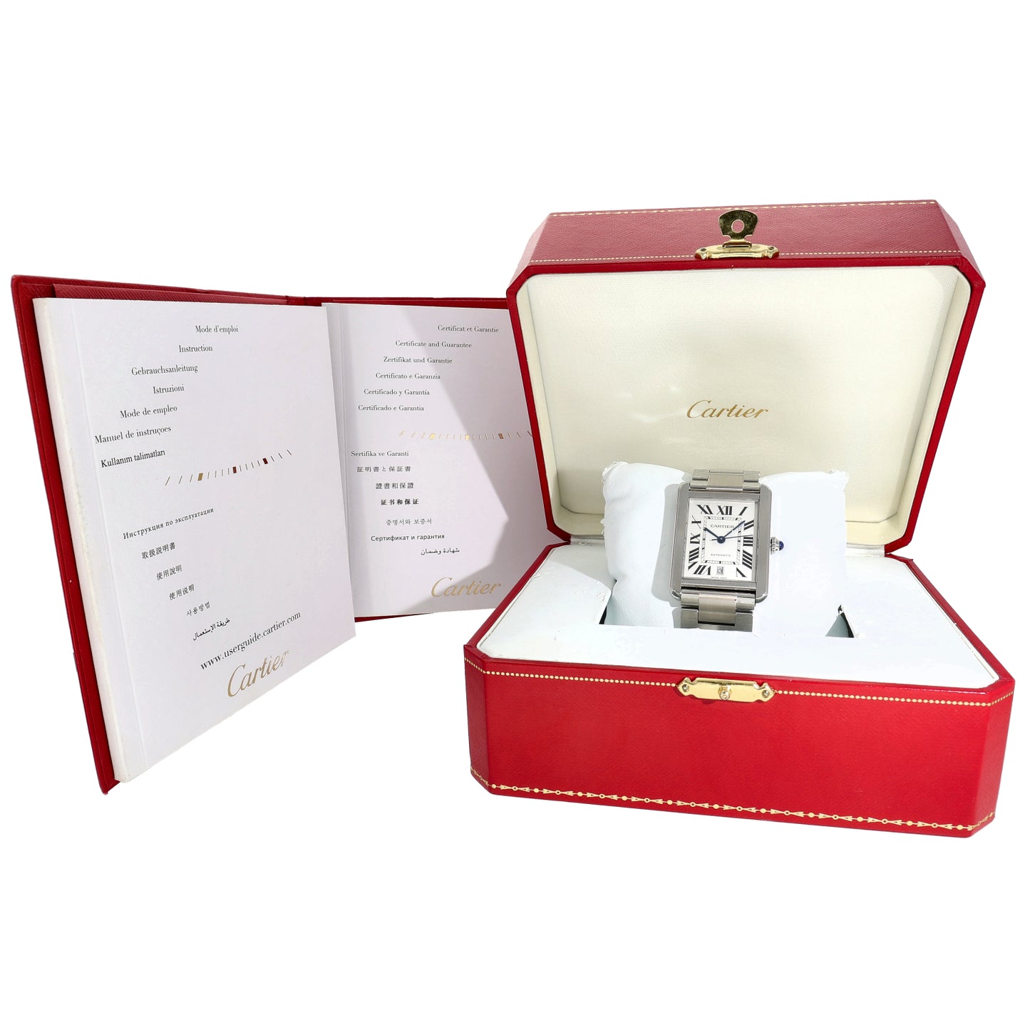 Cartier Tank Solo 3800 31mm Stainless Steel Watch