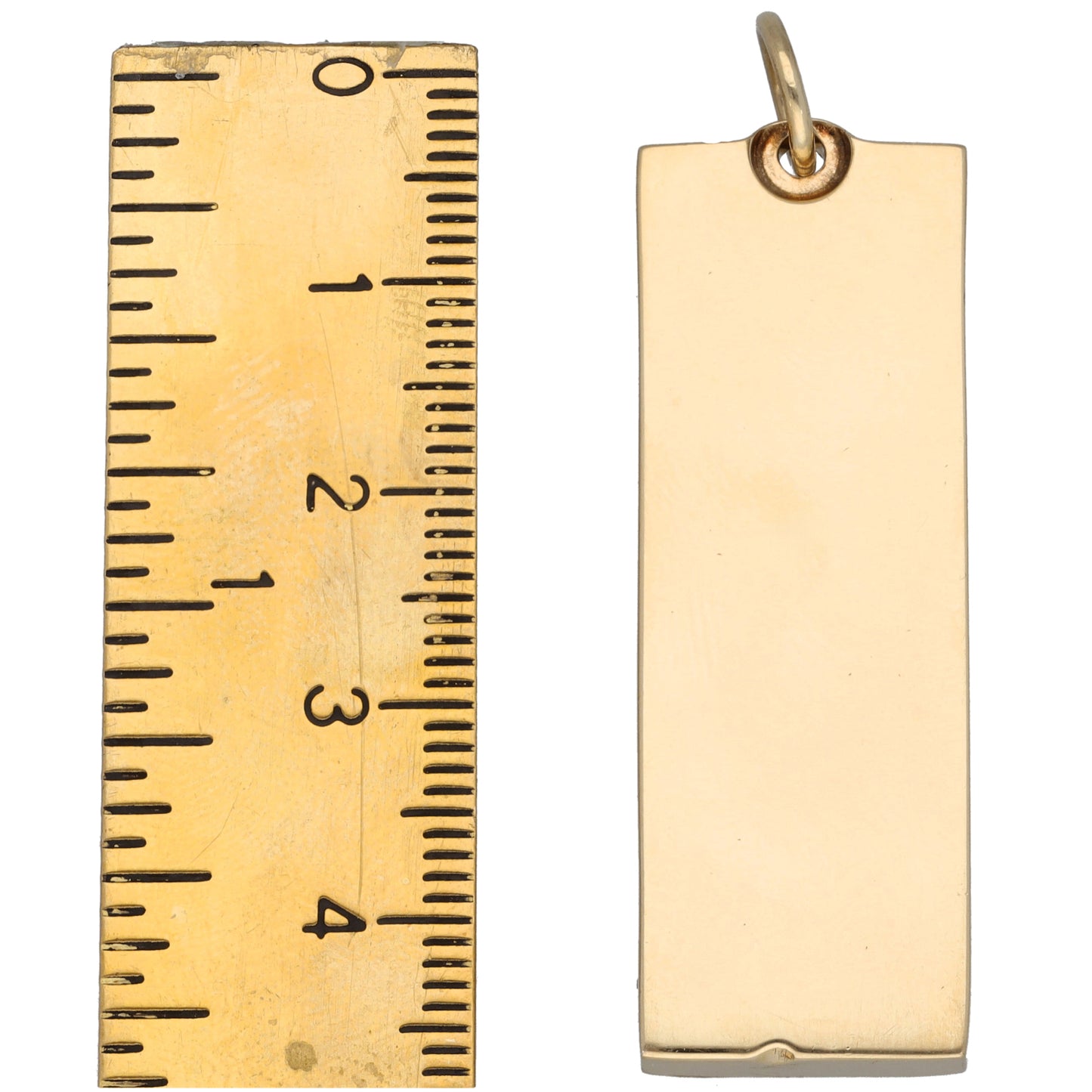 9ct Gold Ingot Pendant