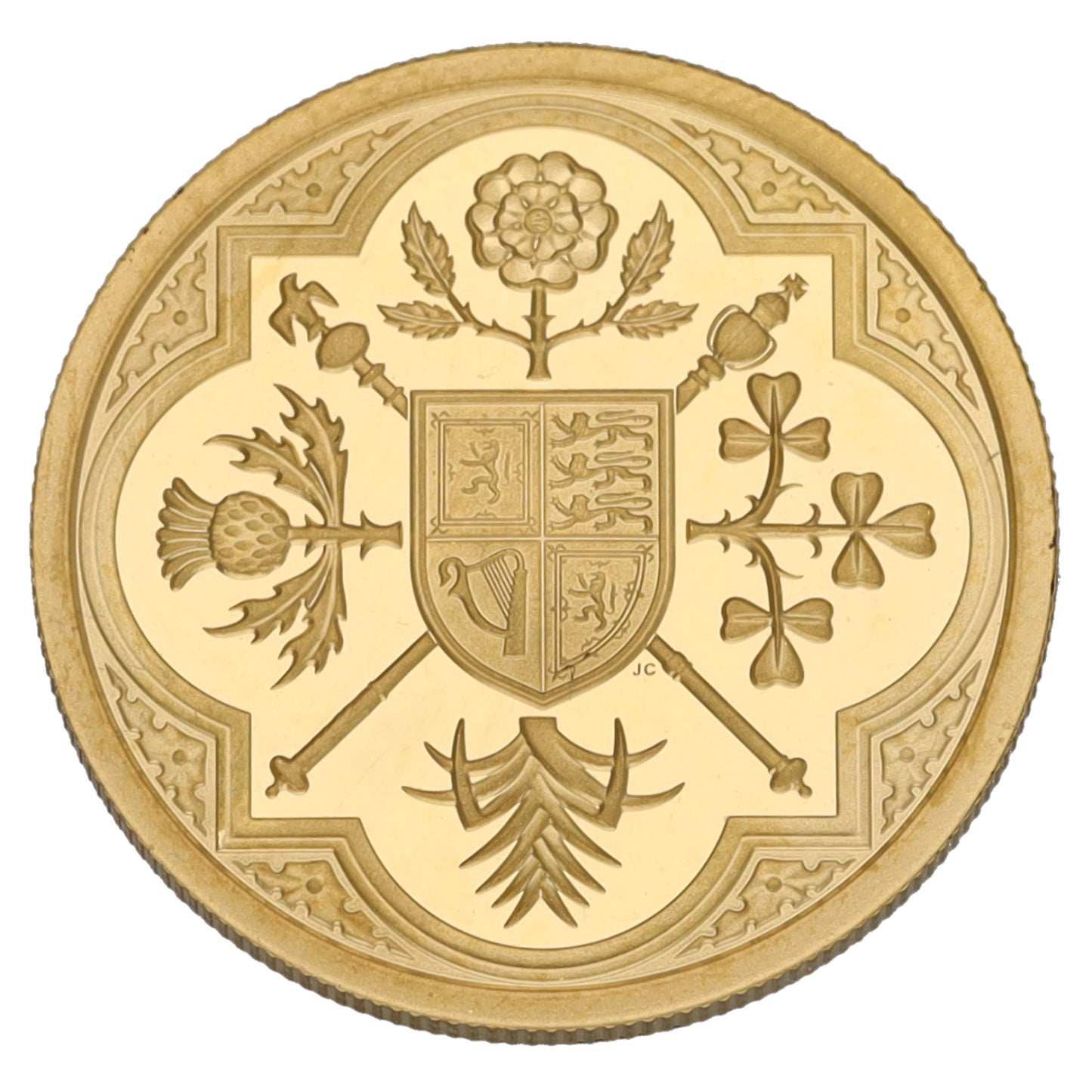 22ct Gold King Charles III Half Sovereign Coin 2023