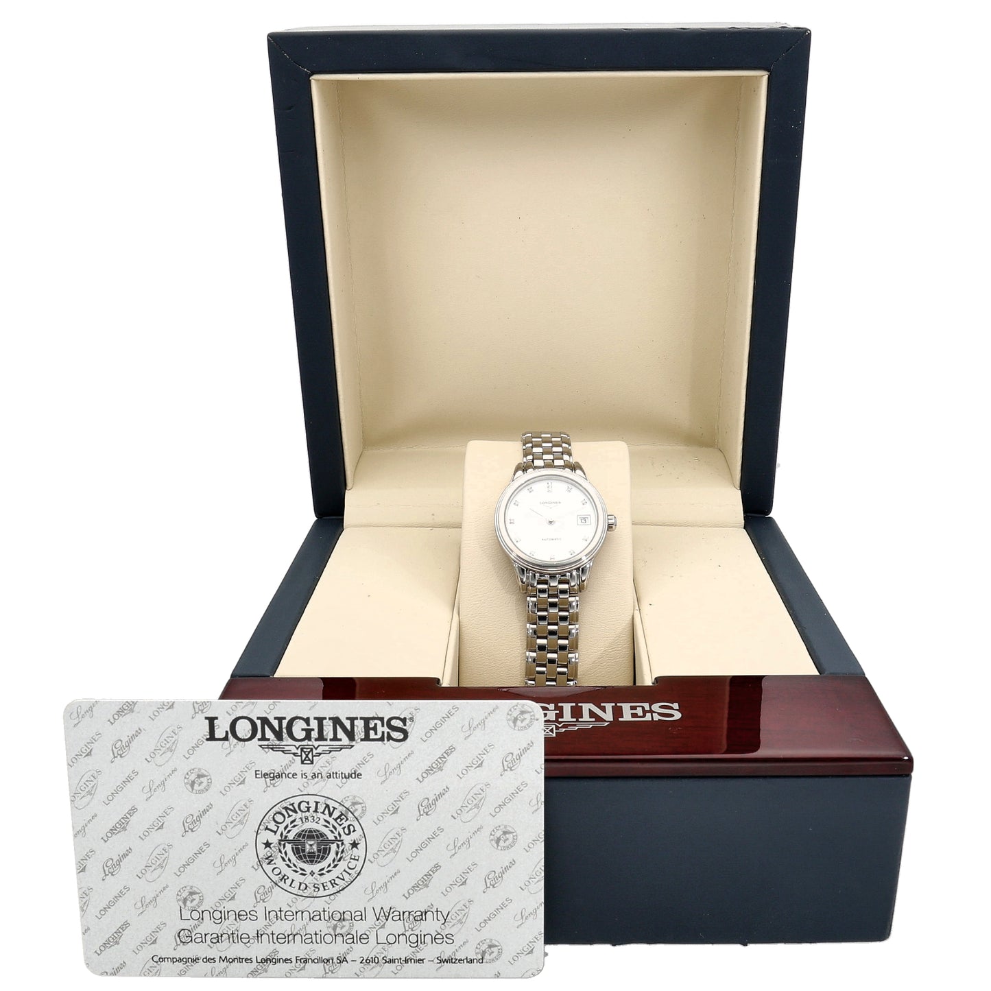 Longines Flagship L4.274.4 26mm Stainless Steel Watch