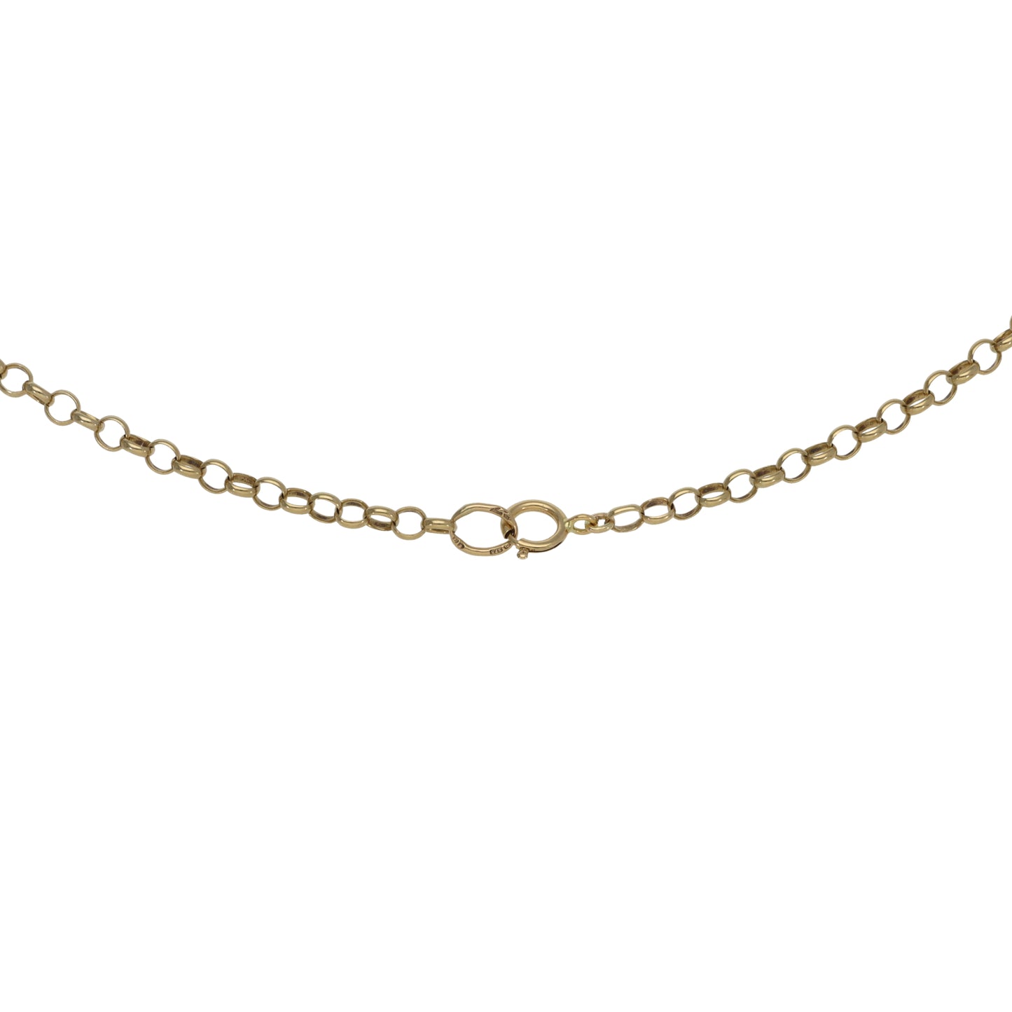 9ct Gold Belcher Chain 22"