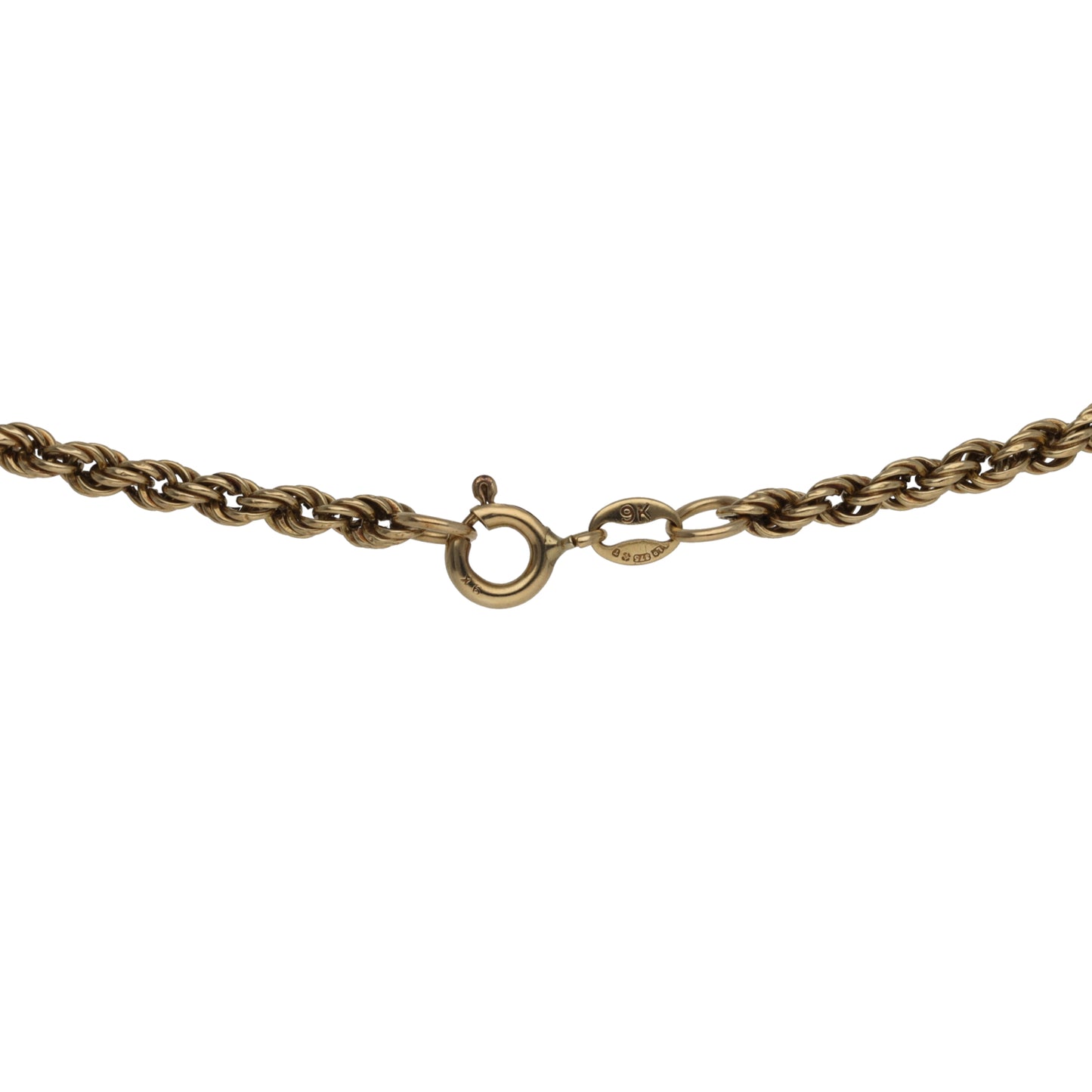 9ct Gold Rope Chain 18"