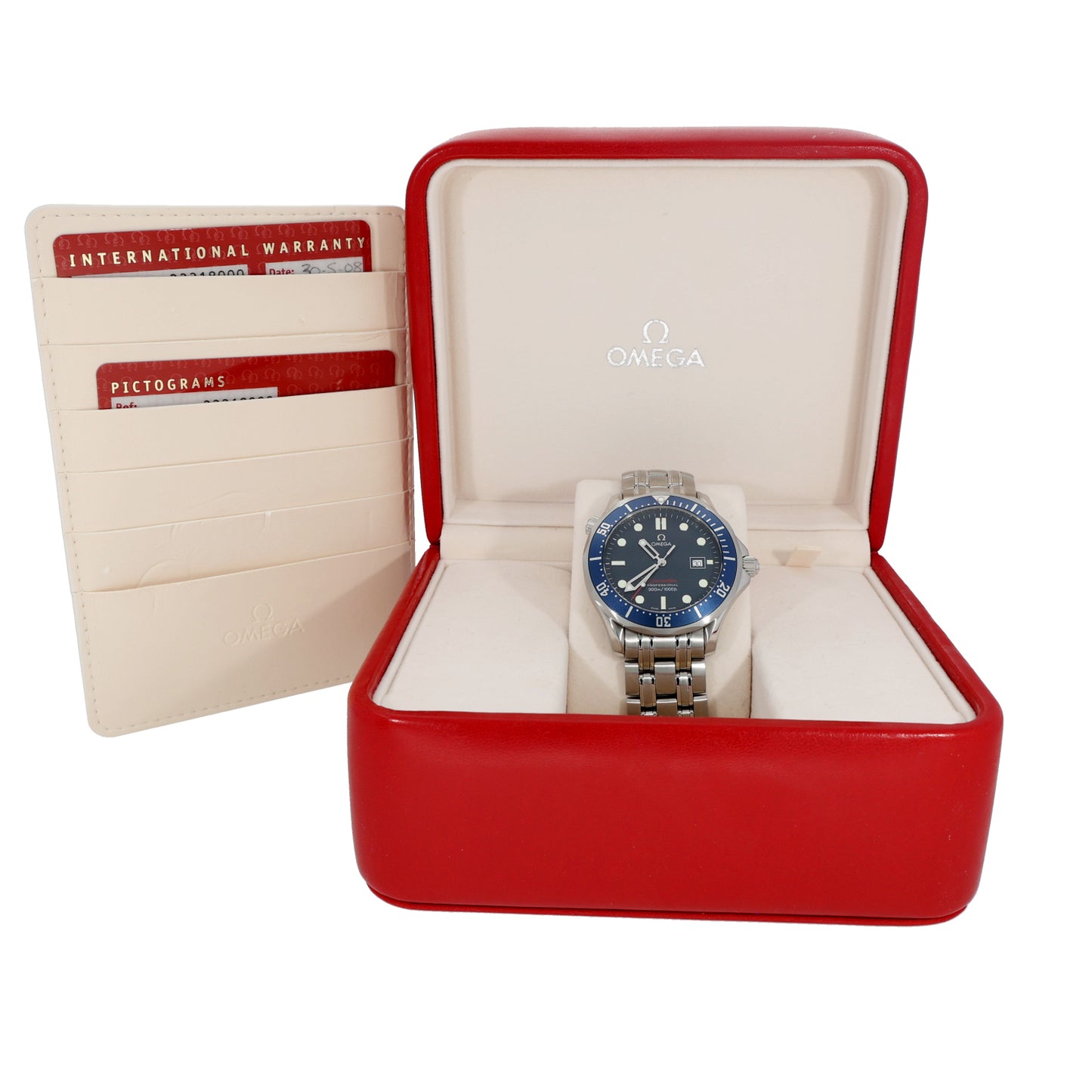 Omega Seamaster 2221.80.00 41mm Stainless Steel Watch