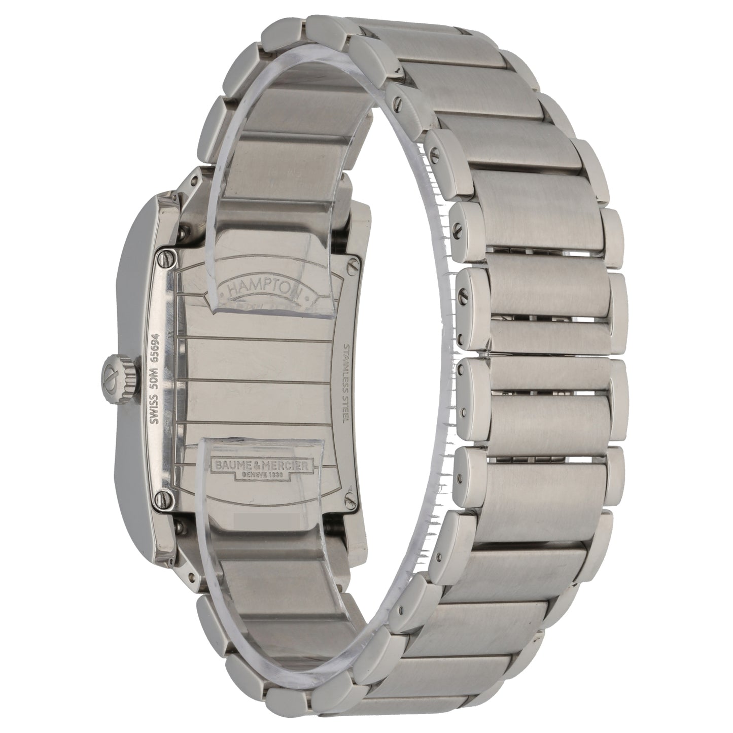 Baume Et Mercier Hampton 65694 27mm Stainless Steel Watch