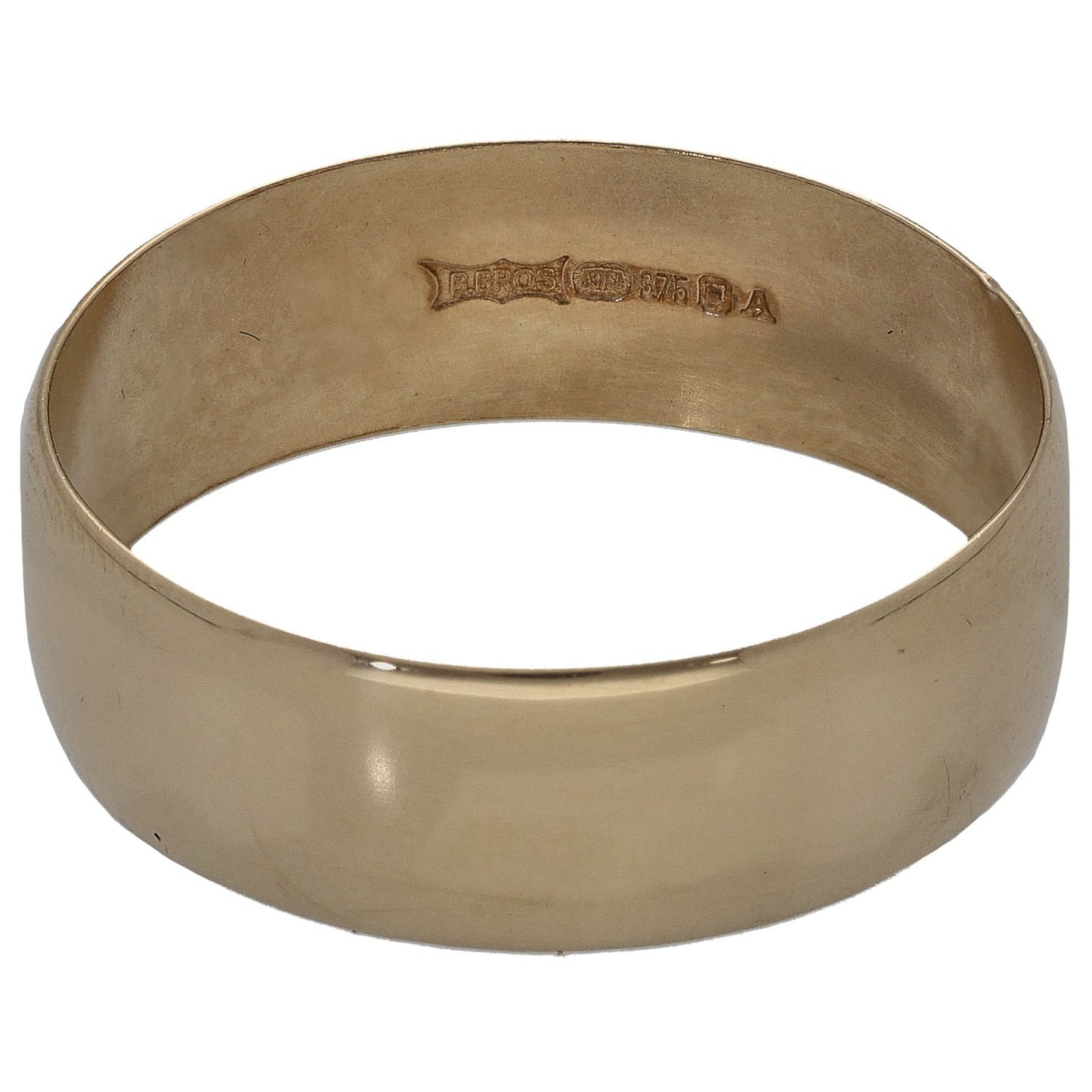 9ct Gold Plain Wedding Ring Size V