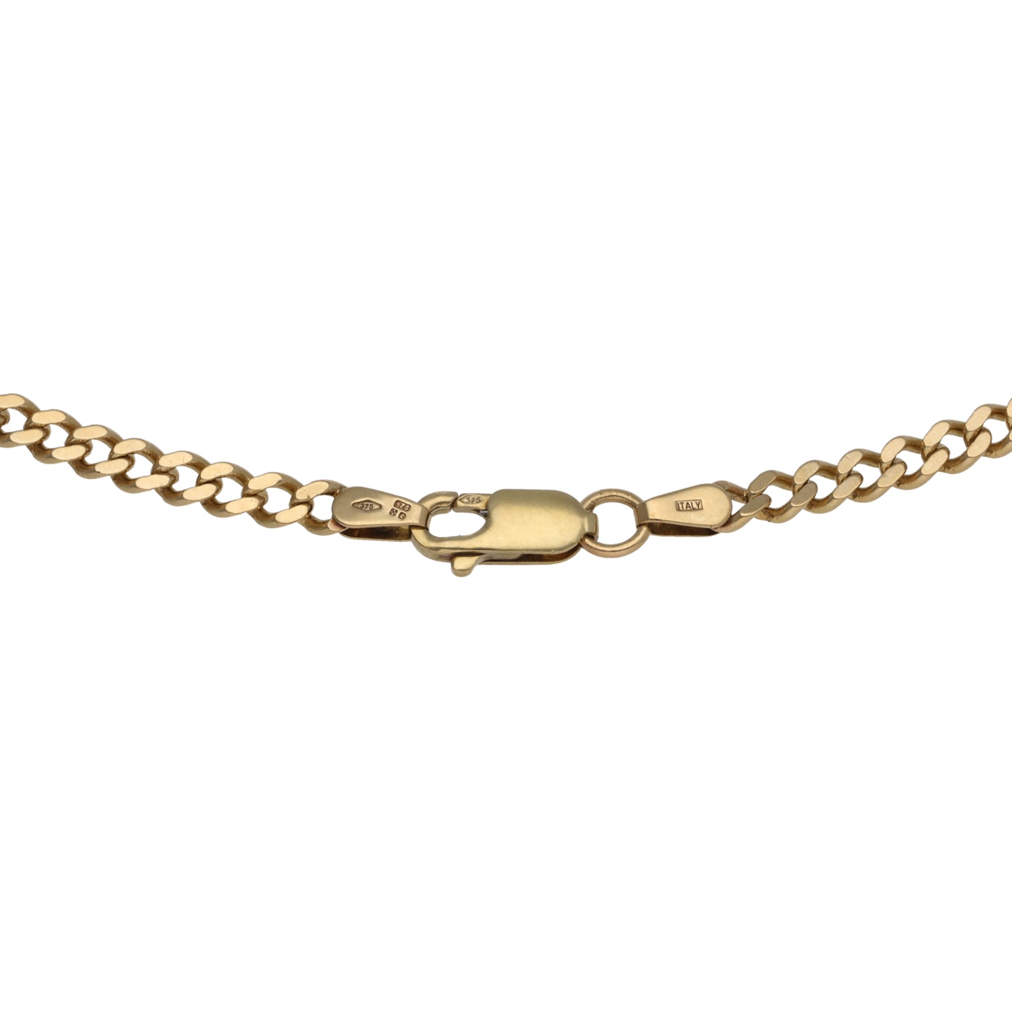 9ct Gold Curb Chain 20"