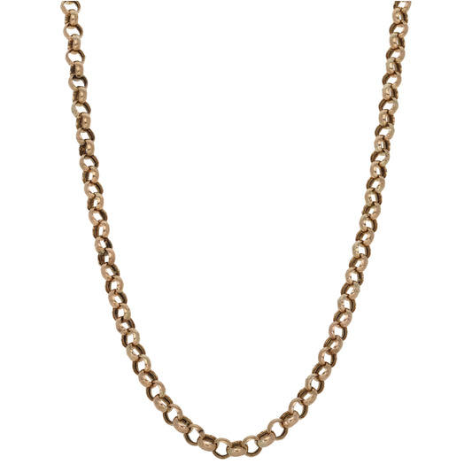 9ct Gold Belcher Chain 24"