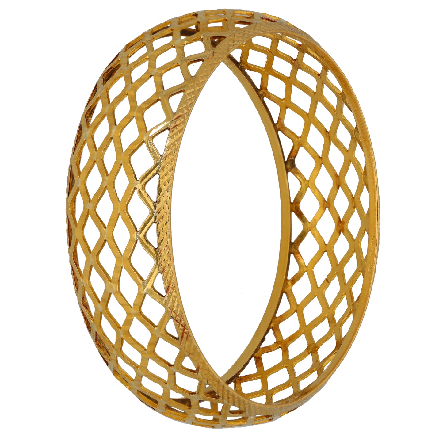 22ct Gold Alternative Bangle