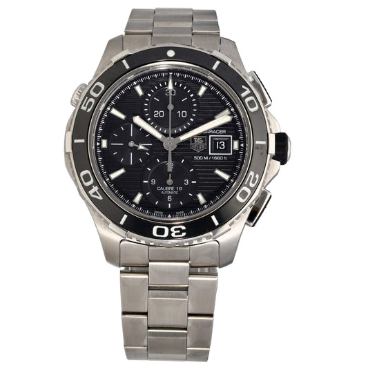 Tag Heuer Aquaracer CAK2110 43mm Stainless Steel Watch