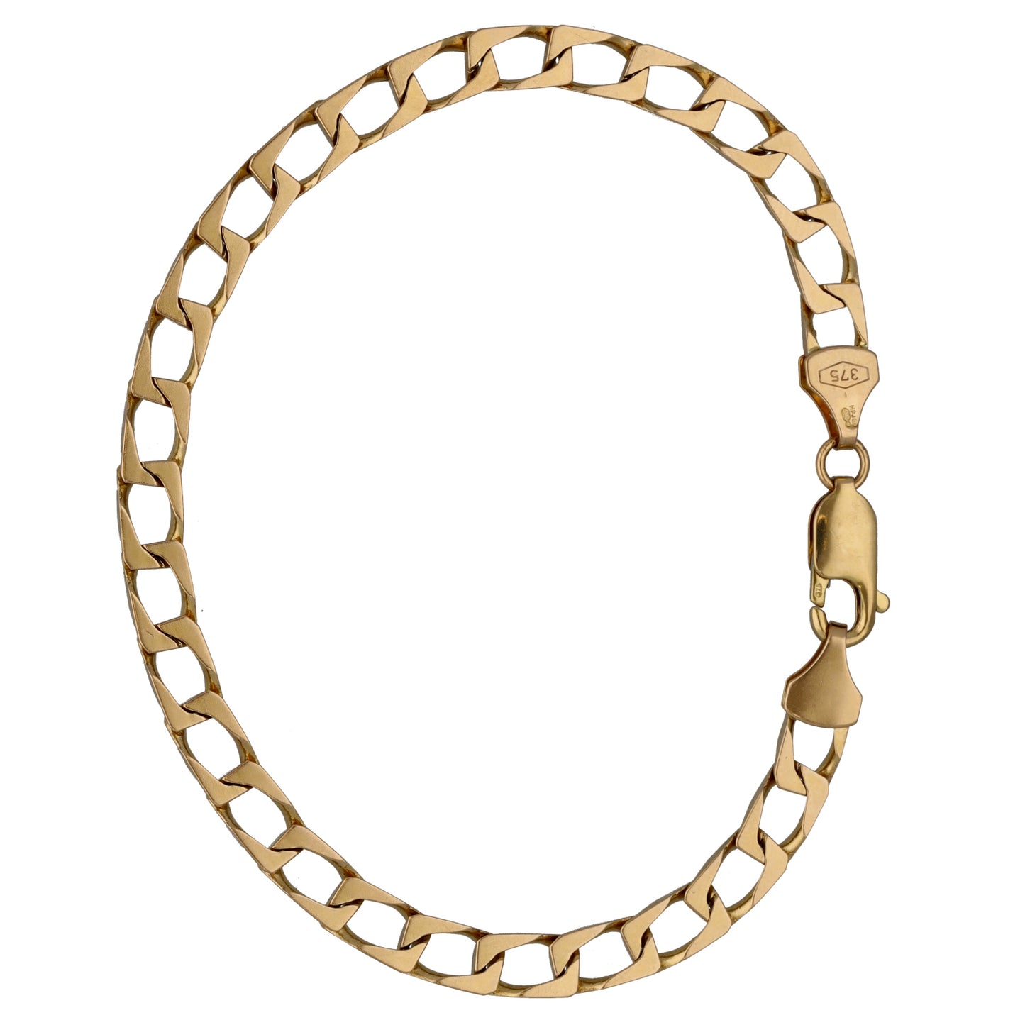 9ct Gold Curb Bracelet