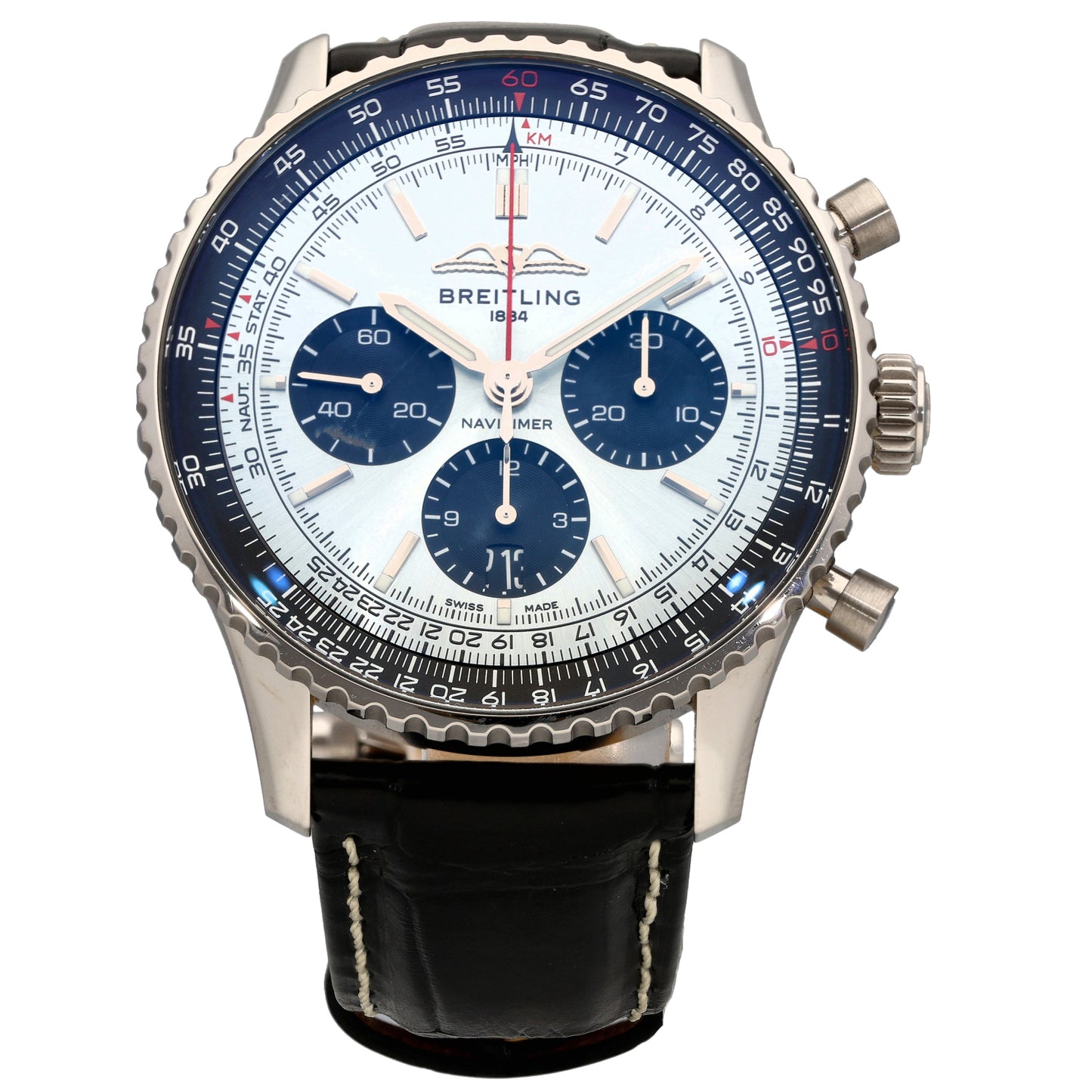 Breitling Navitimer B01 AB0138 43mm Stainless Steel Watch