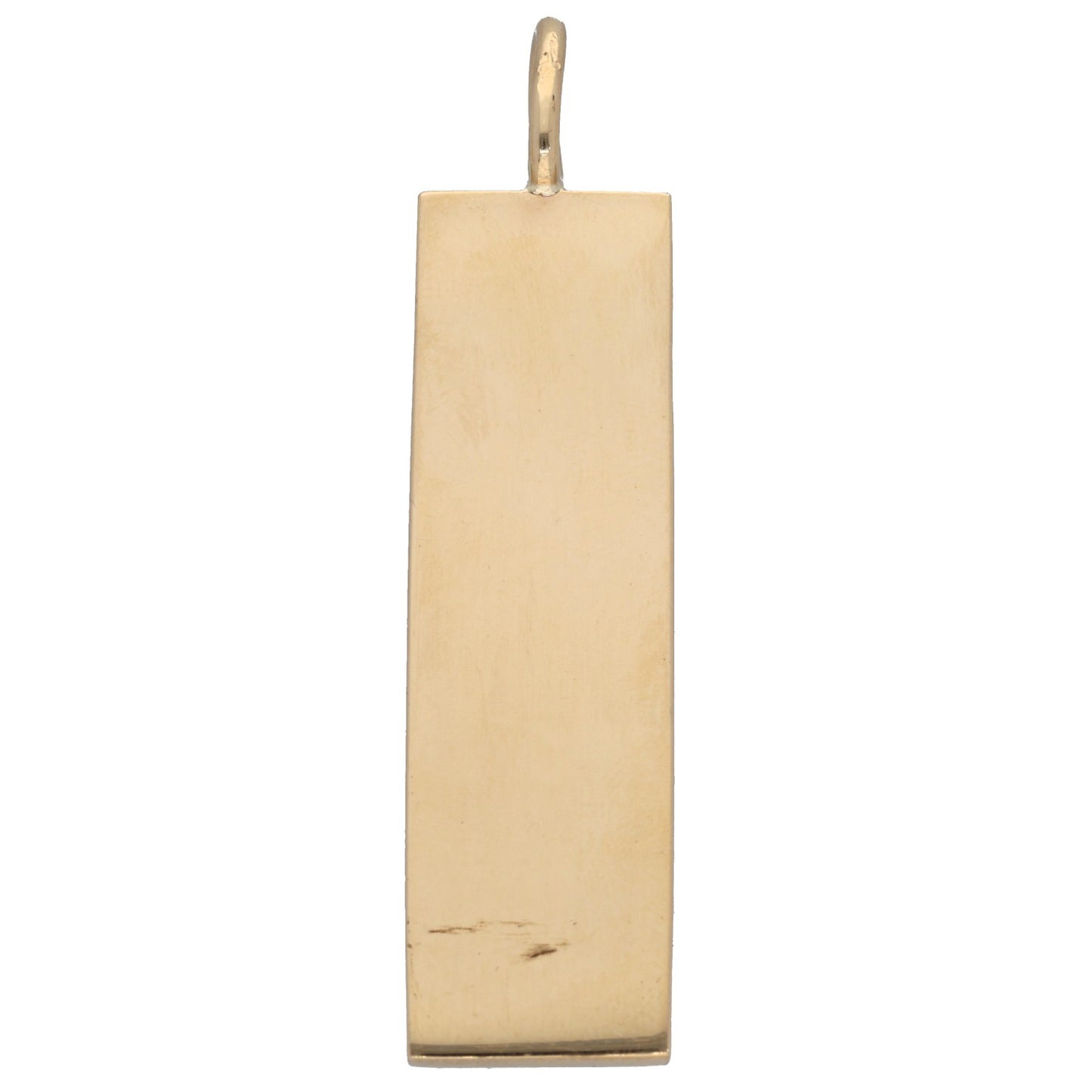9ct Gold Ingot Pendant