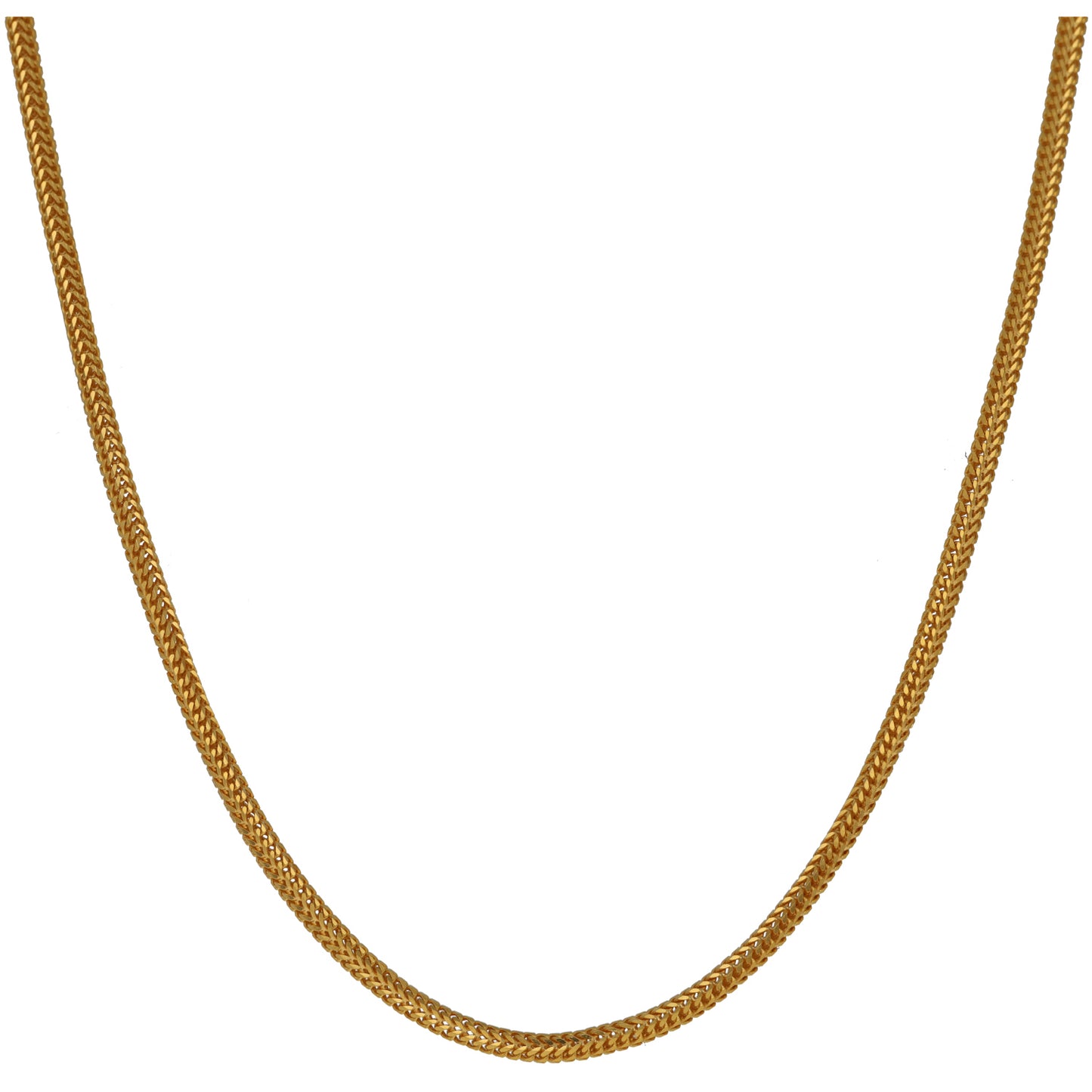 22ct Gold Snake Chain 18"