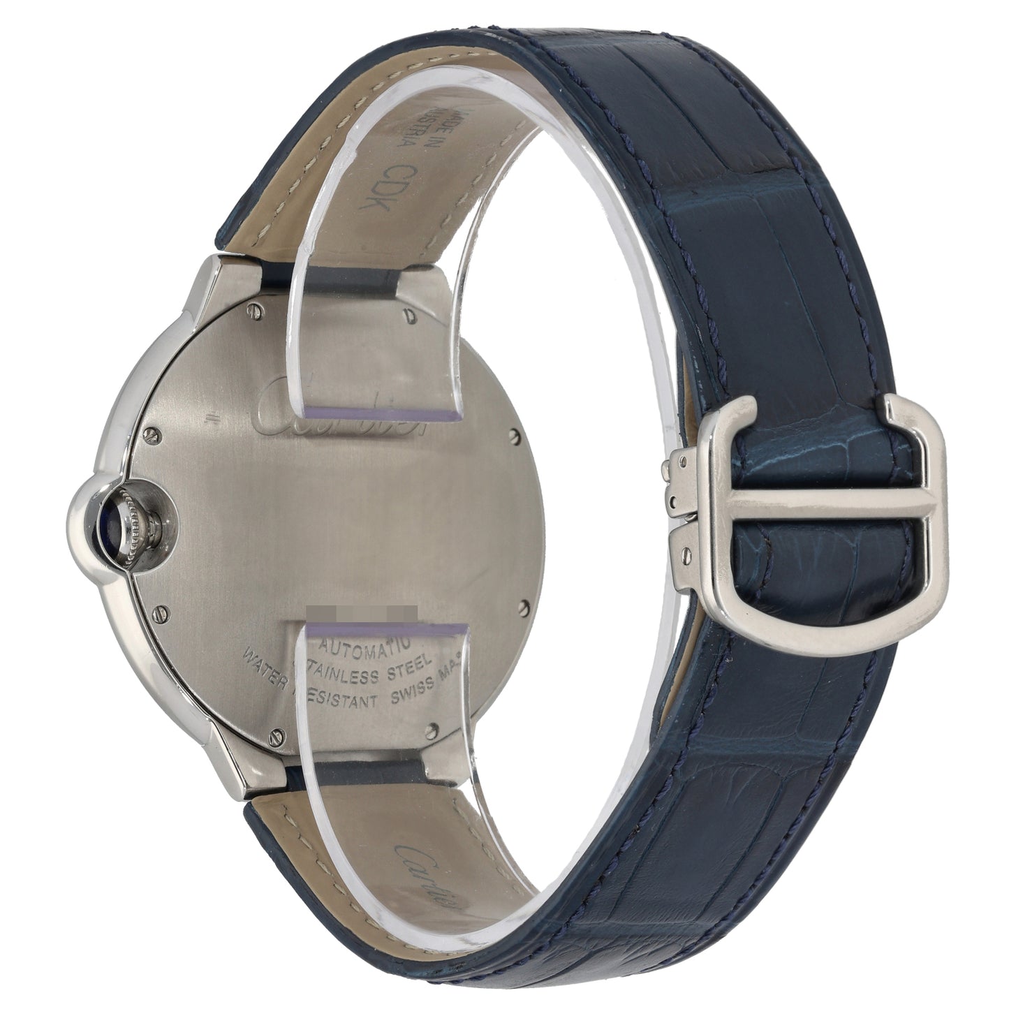Cartier Ballon Bleu 3765 43mm Stainless Steel Watch