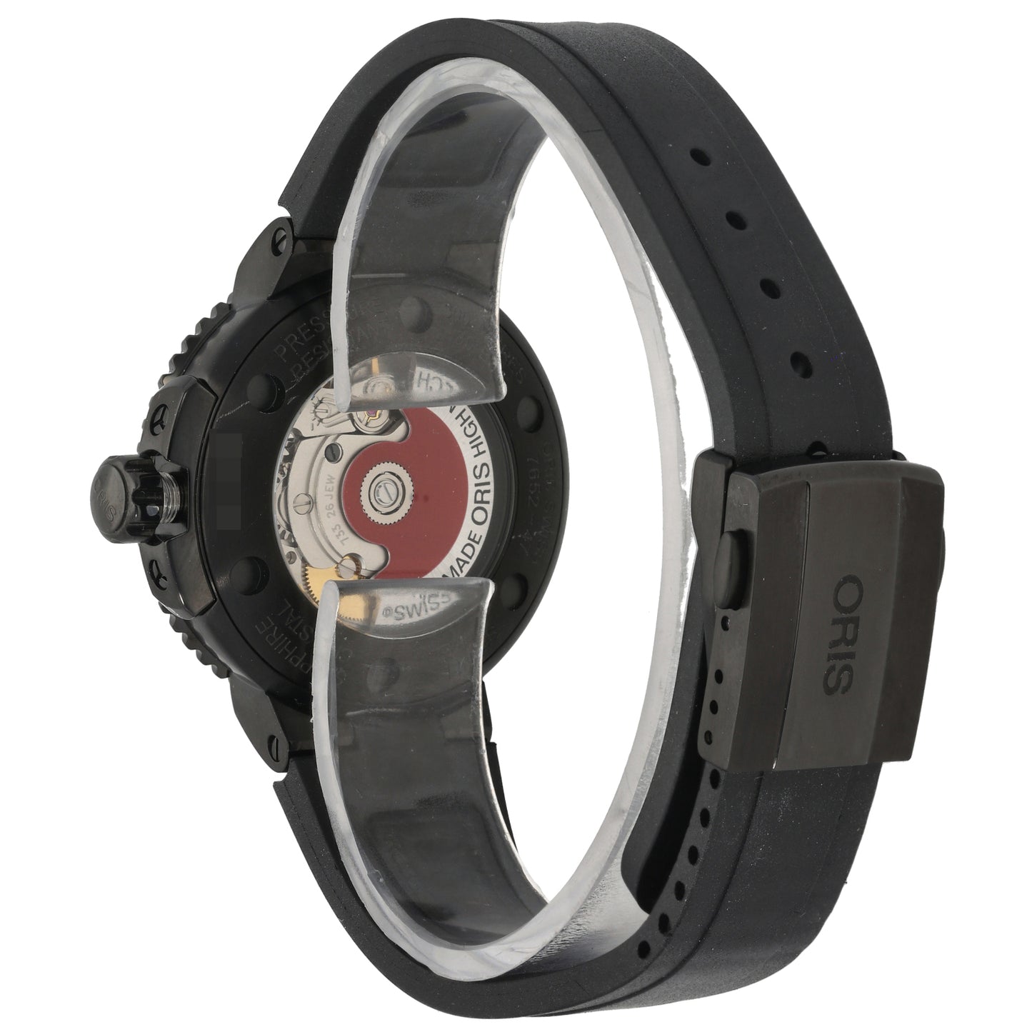 Oris Aquis 7652-47 36mm DLC Stainless Steel Watch