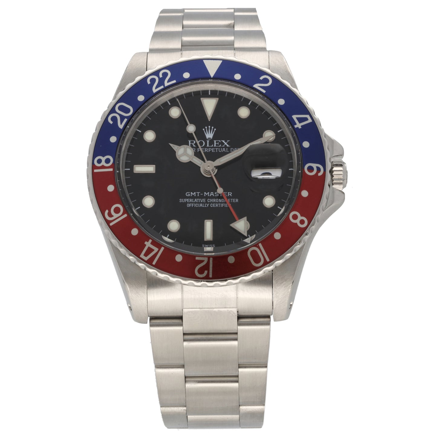 Rolex GMT Master 16750 40mm Stainless Steel Watch