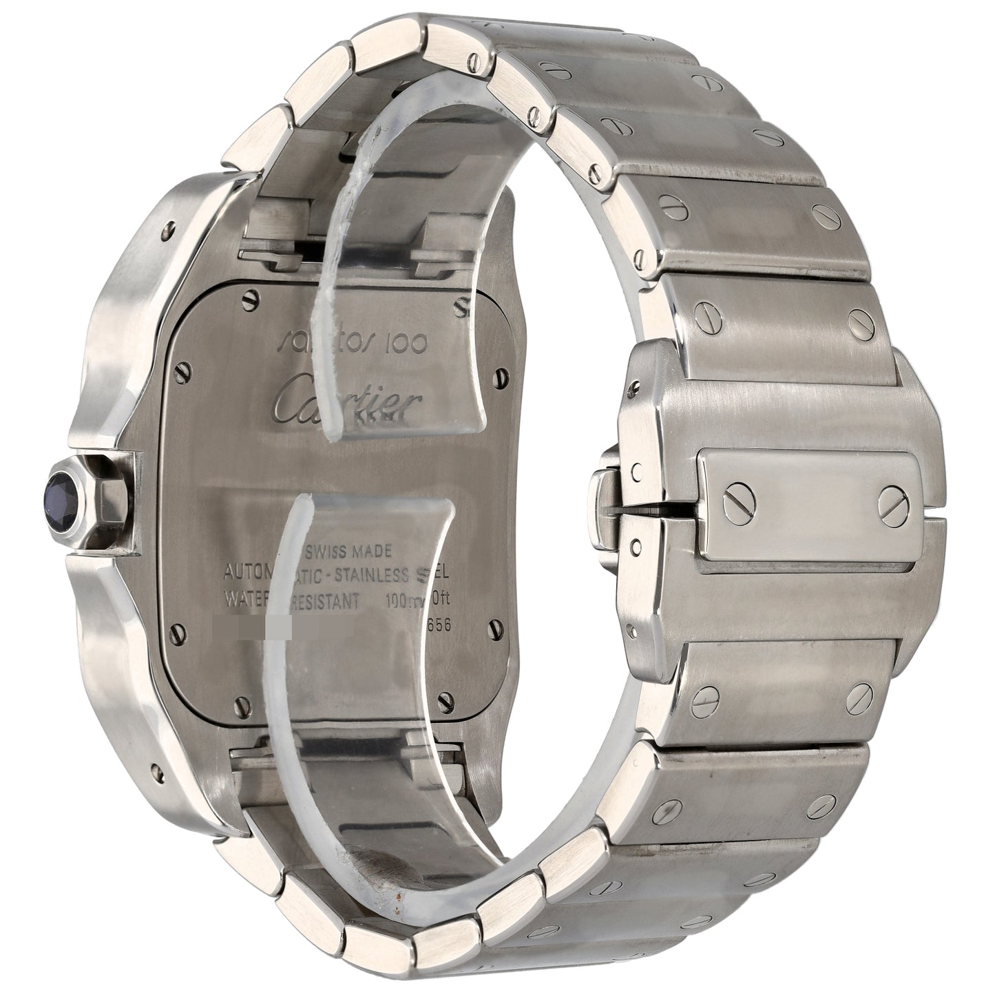 Cartier Santos W200737G 38mm Stainless Steel Watch