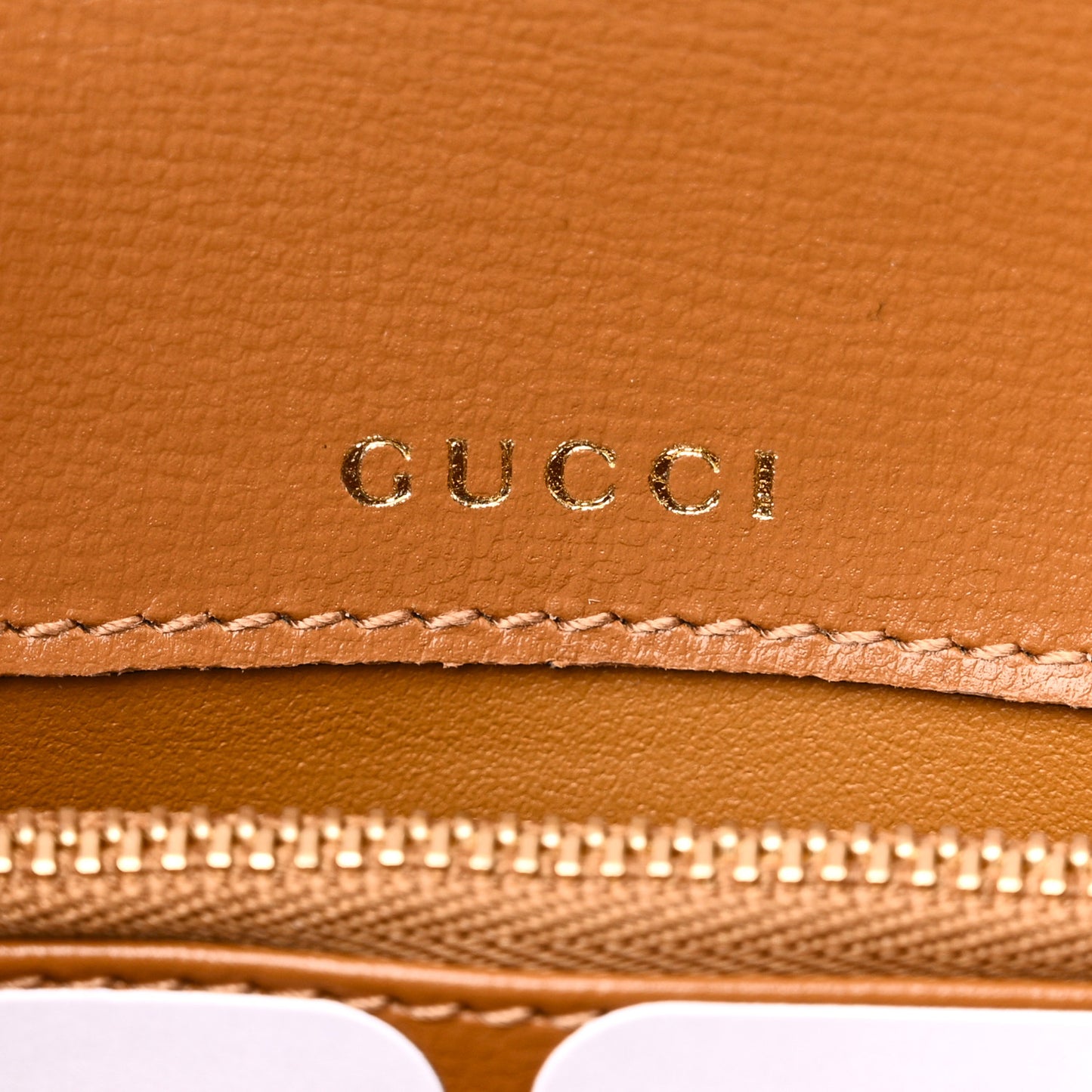 Gucci Shearling Horsebit 1955 Suede Leather Bag - Beige