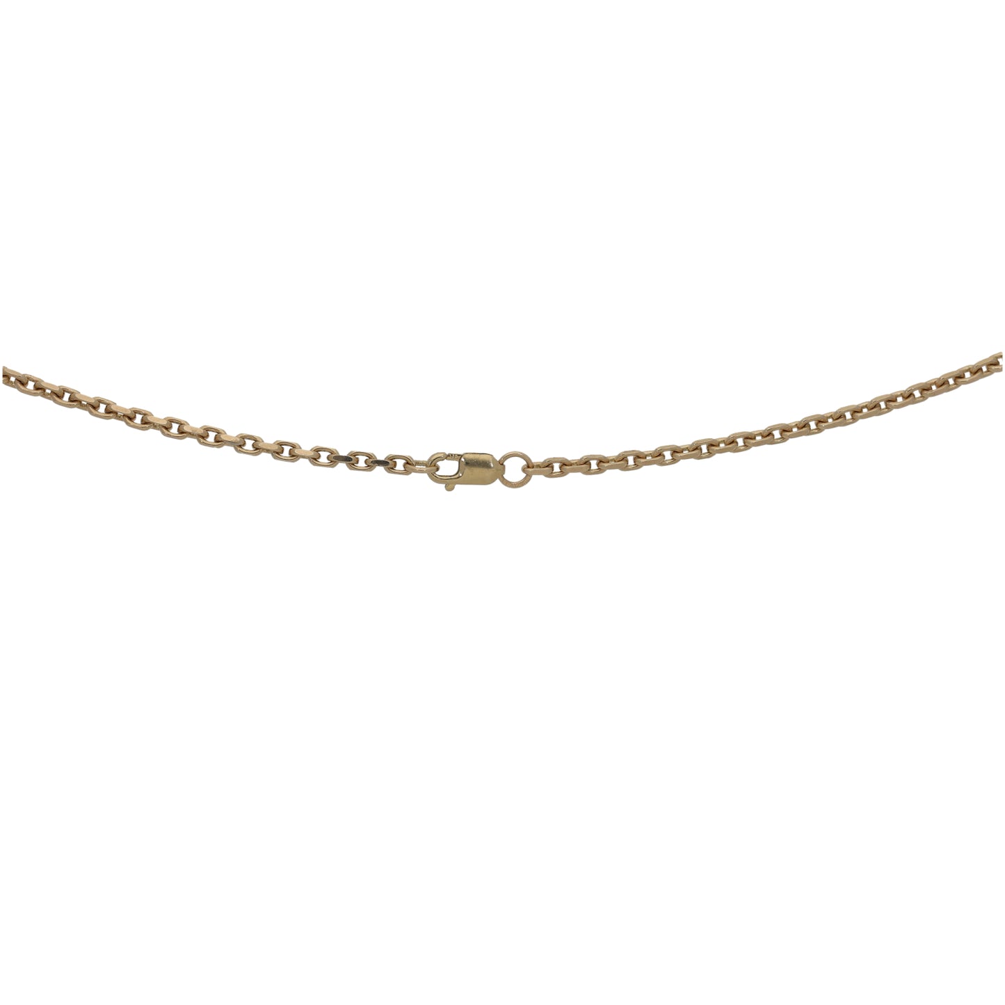9ct Gold Belcher Chain 16"