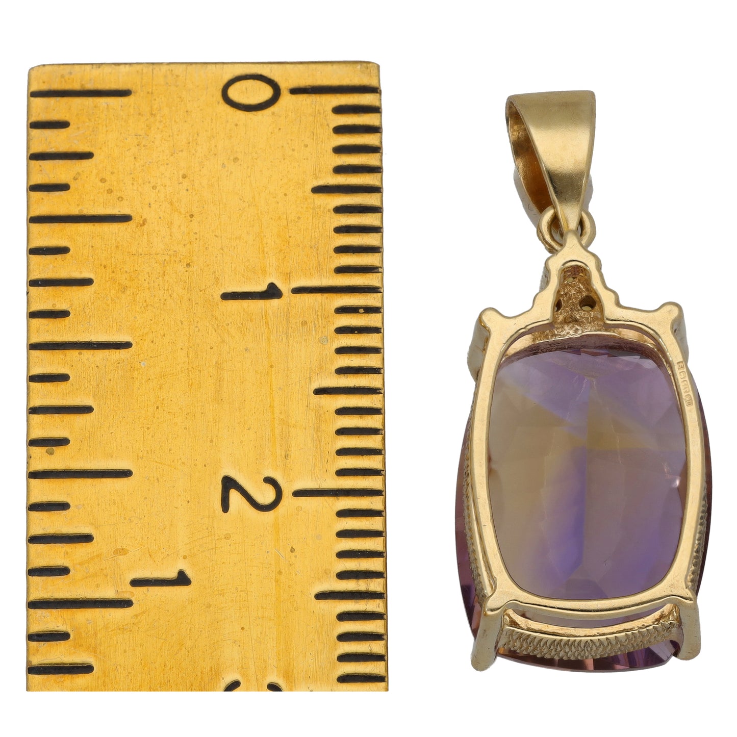 9ct Gold Ametrine Dress/Cocktail Pendant
