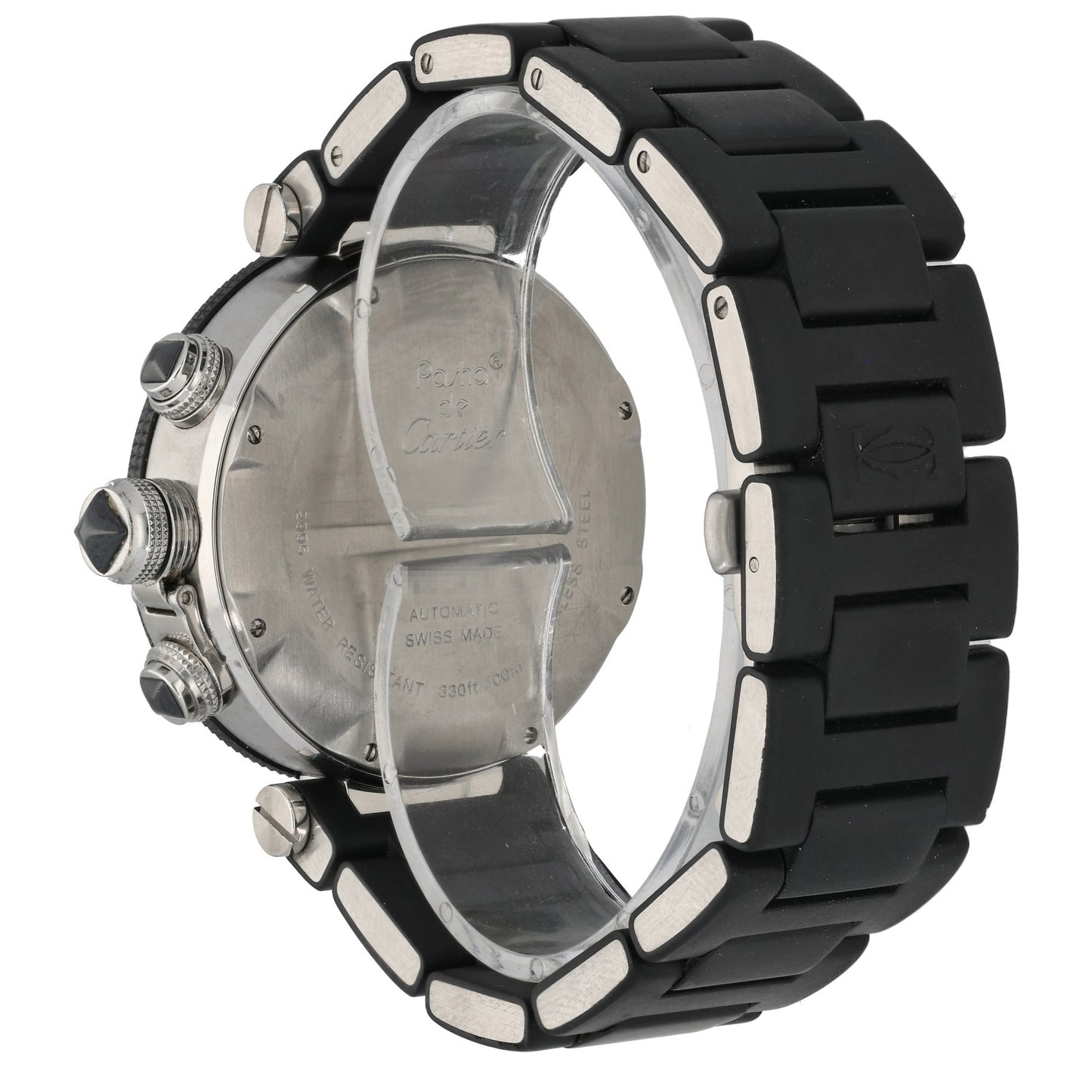 Cartier Pasha Seatimer W31088U2 42mm Stainless Steel Watch