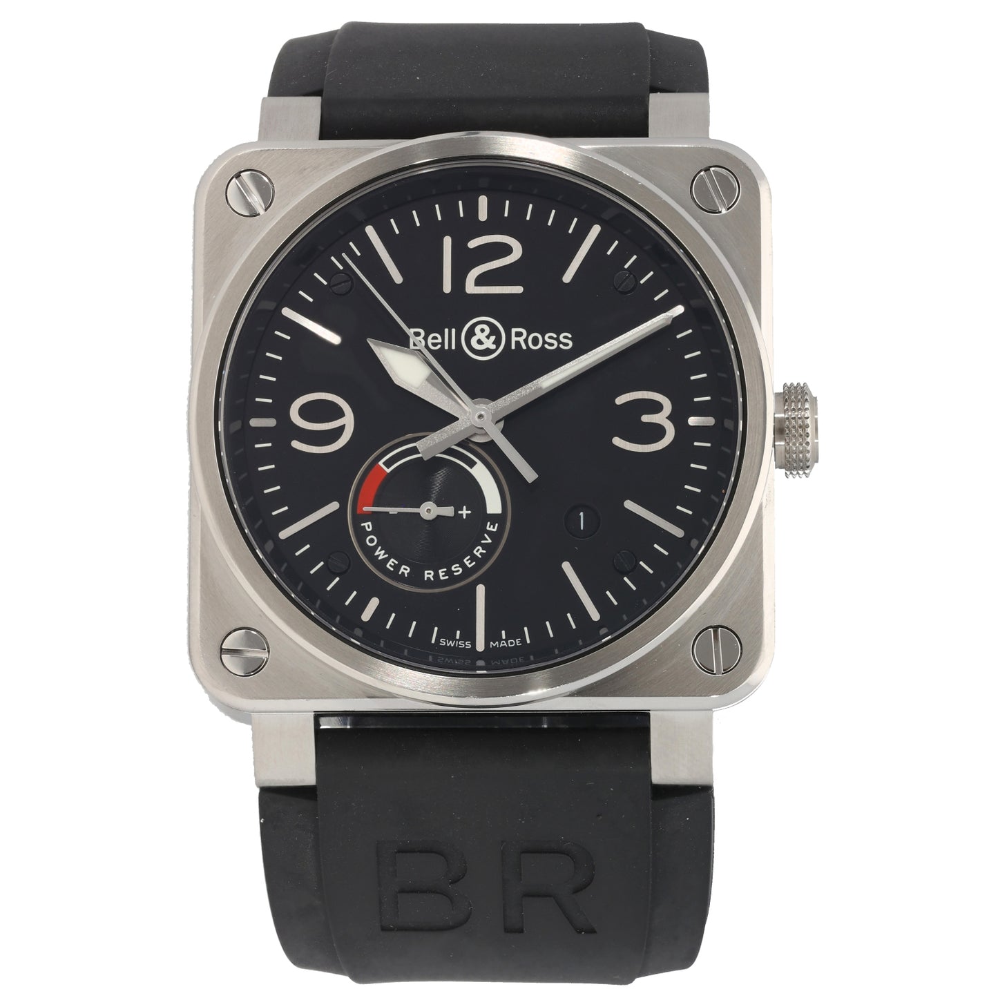 Bell & Ross BR03 BR03-97-S 42mm Stainless Steel Watch