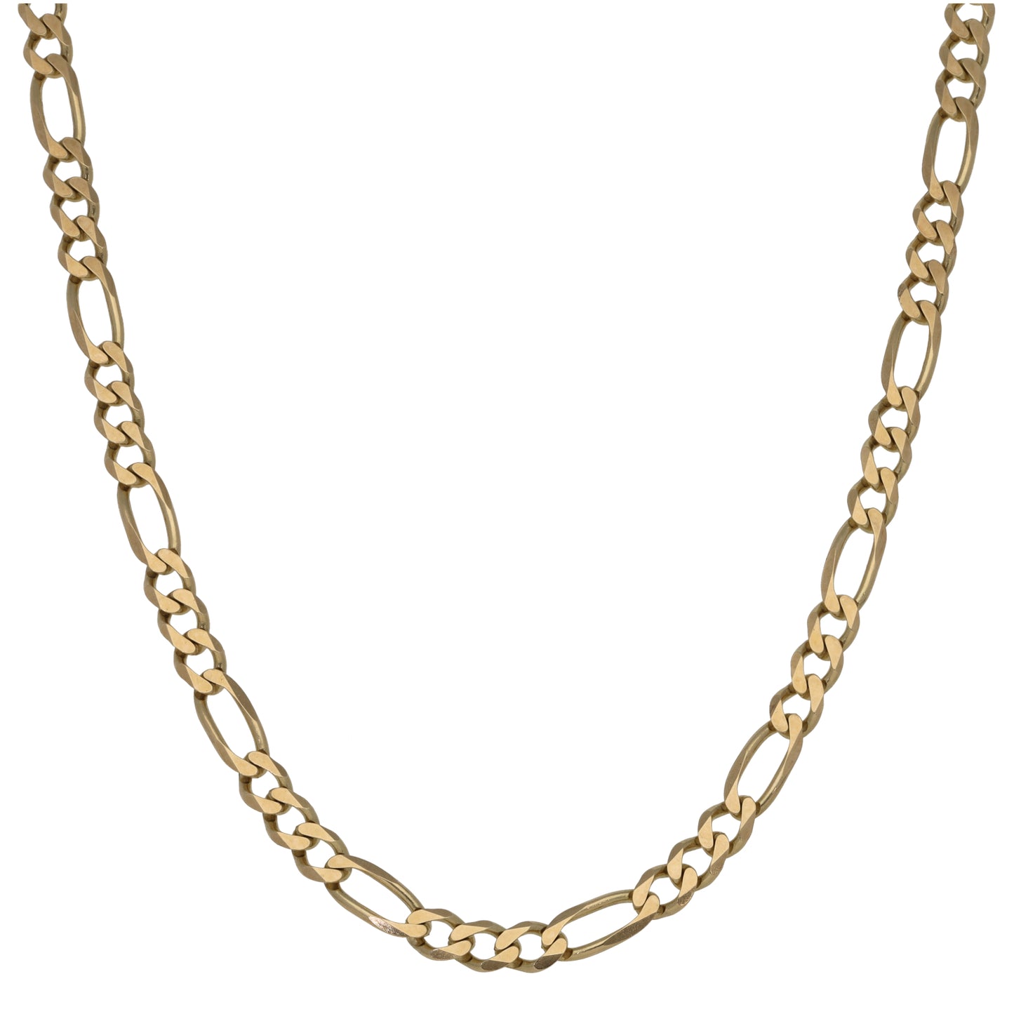 9ct Gold Figaro Chain 20"