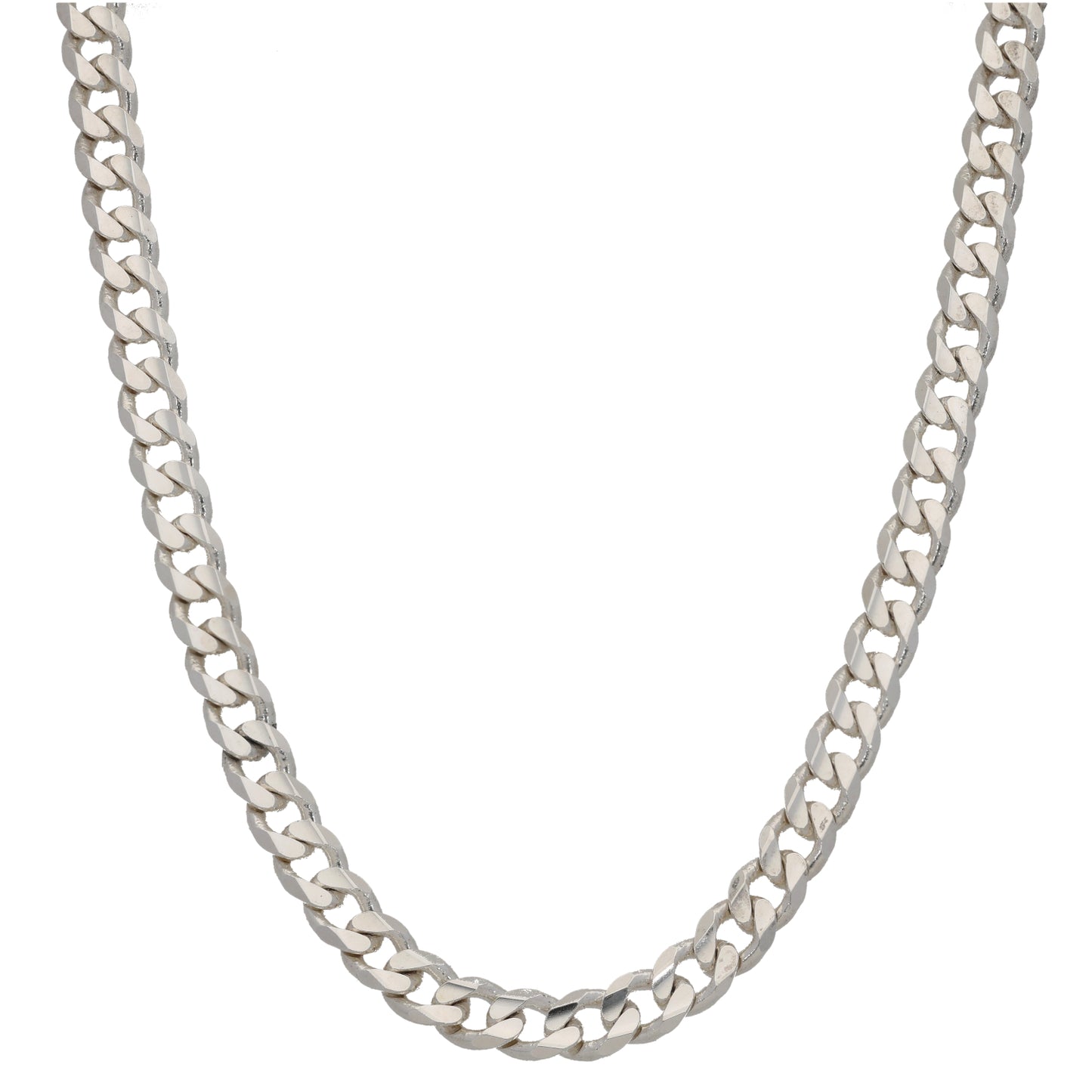 Sterling Silver Curb Chain 24"
