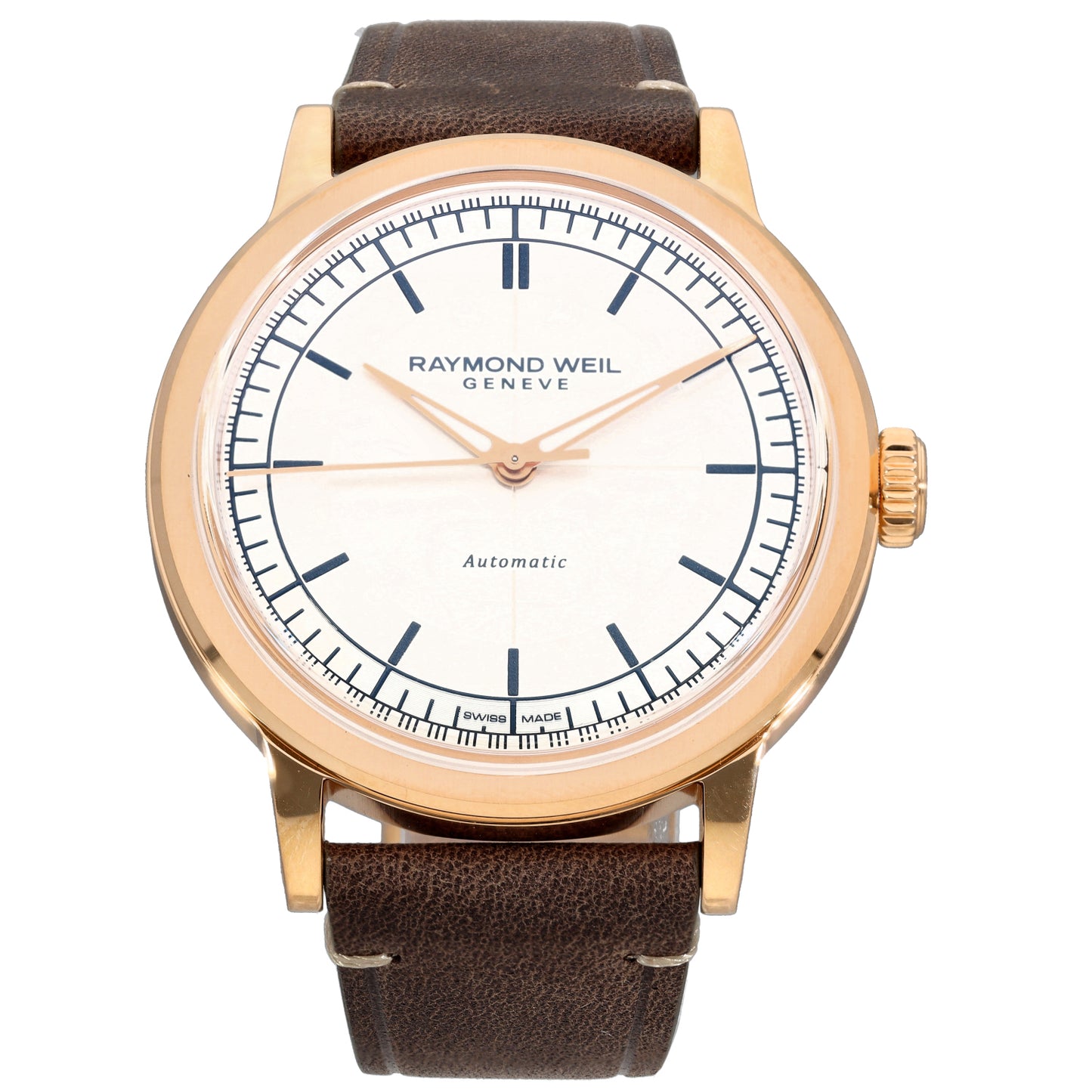 Raymond Weil Millesime 2925 39mm Gold Plated Watch