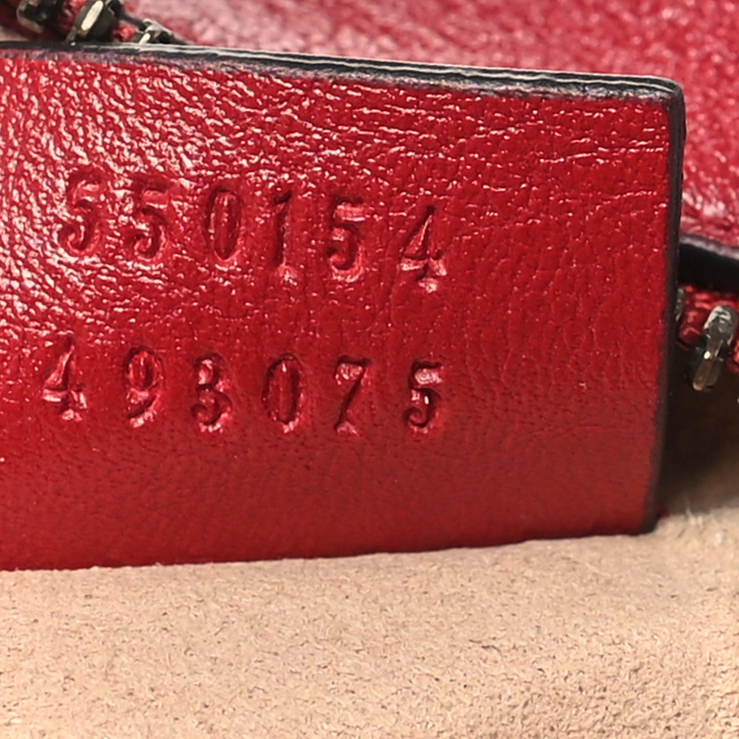 Gucci Glazed GG Marmont Round Shoulder Calfskin Leather Bag - Romantic Cerise