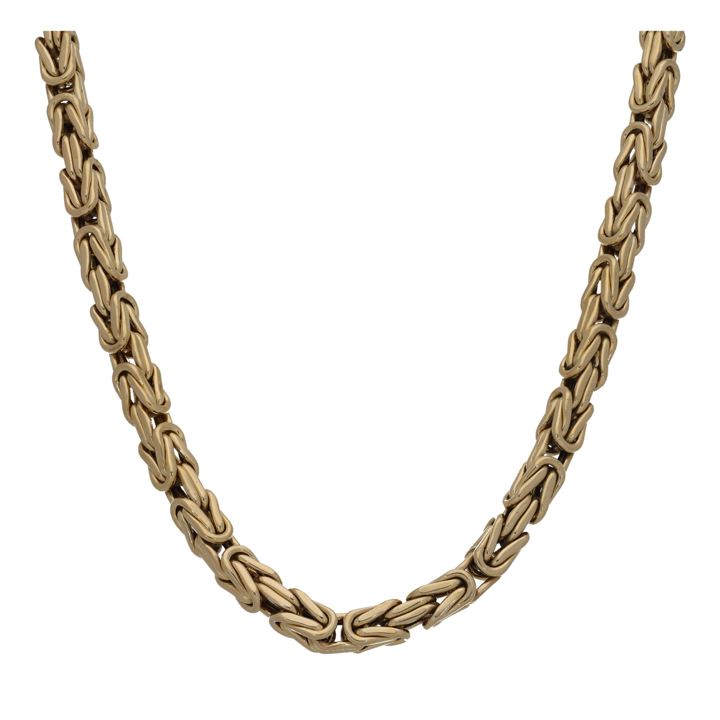 14ct Gold Byzantine Chain 24"