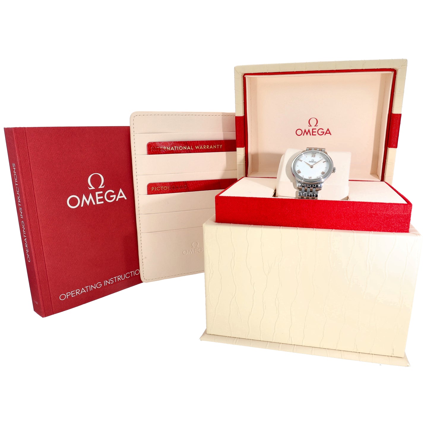 Omega De Ville 434.10.28.60.05.001 27.5mm Stainless Steel Watch