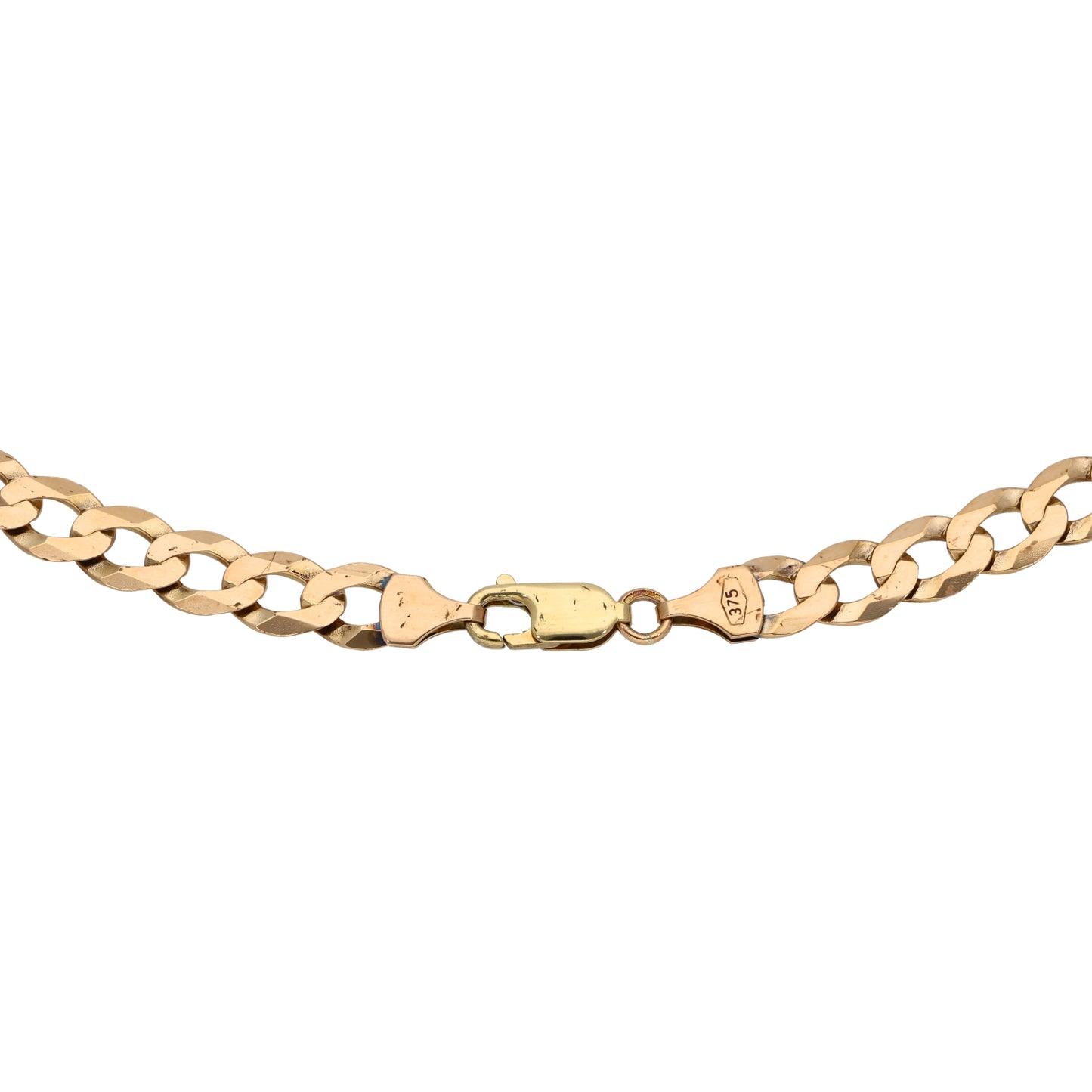 9ct Gold Curb Chain 20"