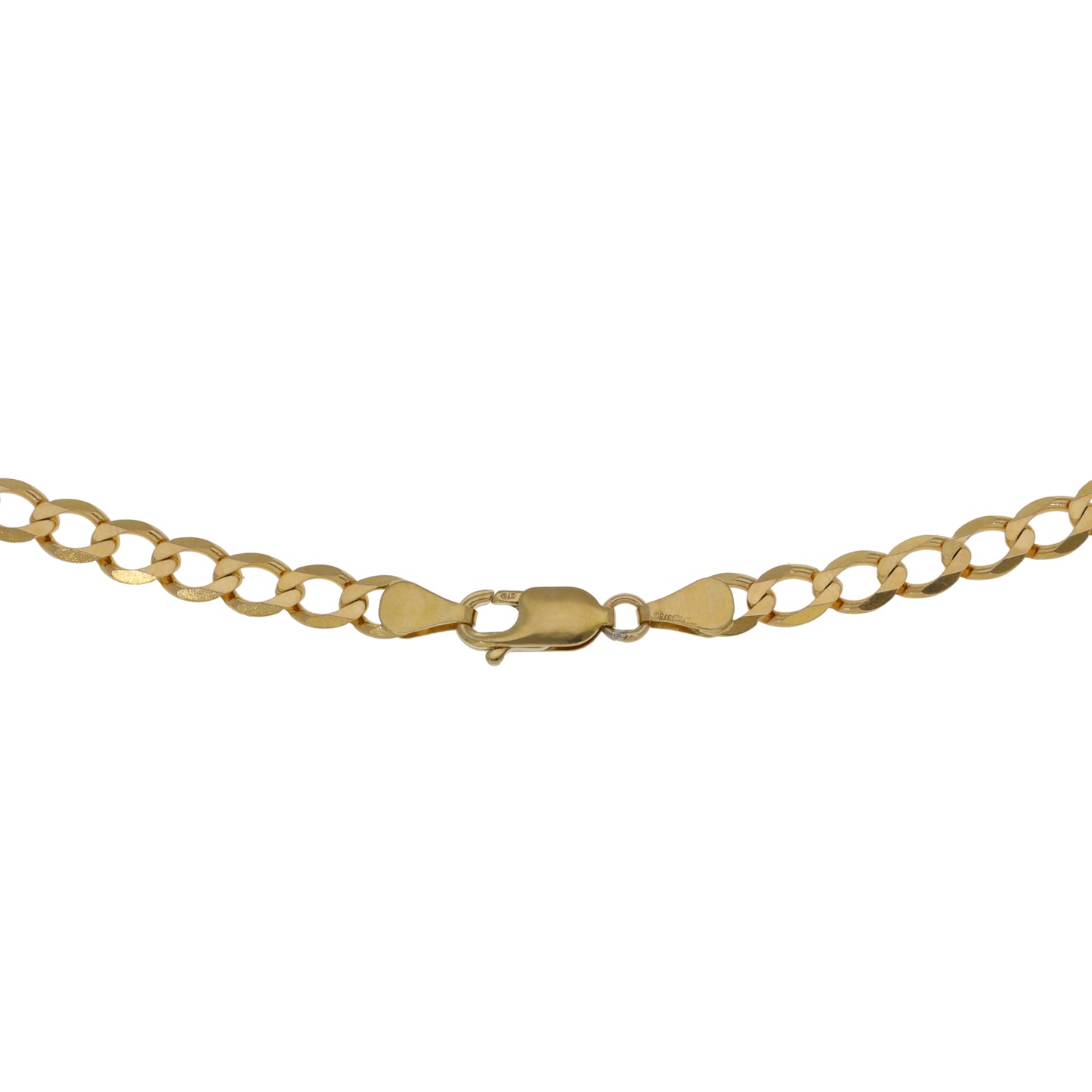 9ct Gold Curb Chain 20"