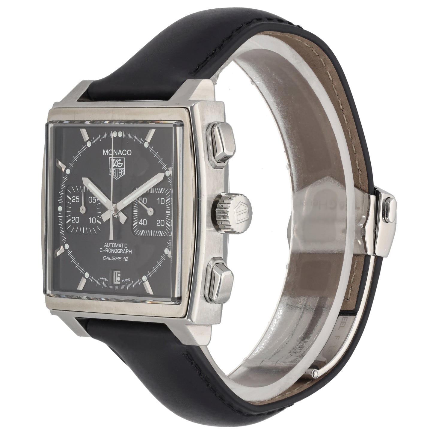 Tag Heuer Monaco CAW2110 39mm Stainless Steel Watch