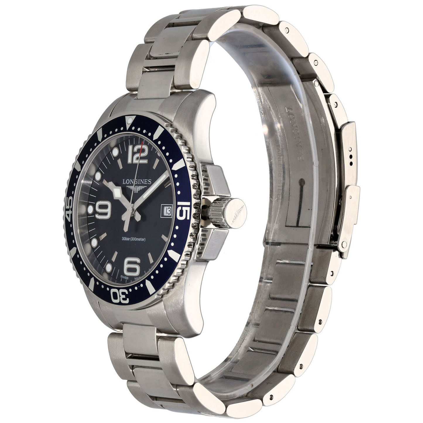 Longines Hydro Conquest L3.840.4 44mm Stainless Steel Watch