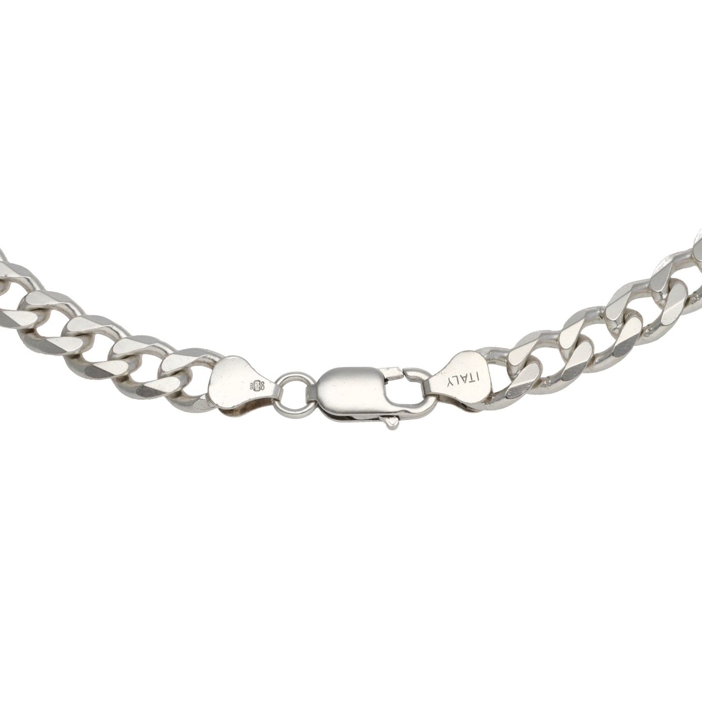 Sterling Silver Curb Chain 20"