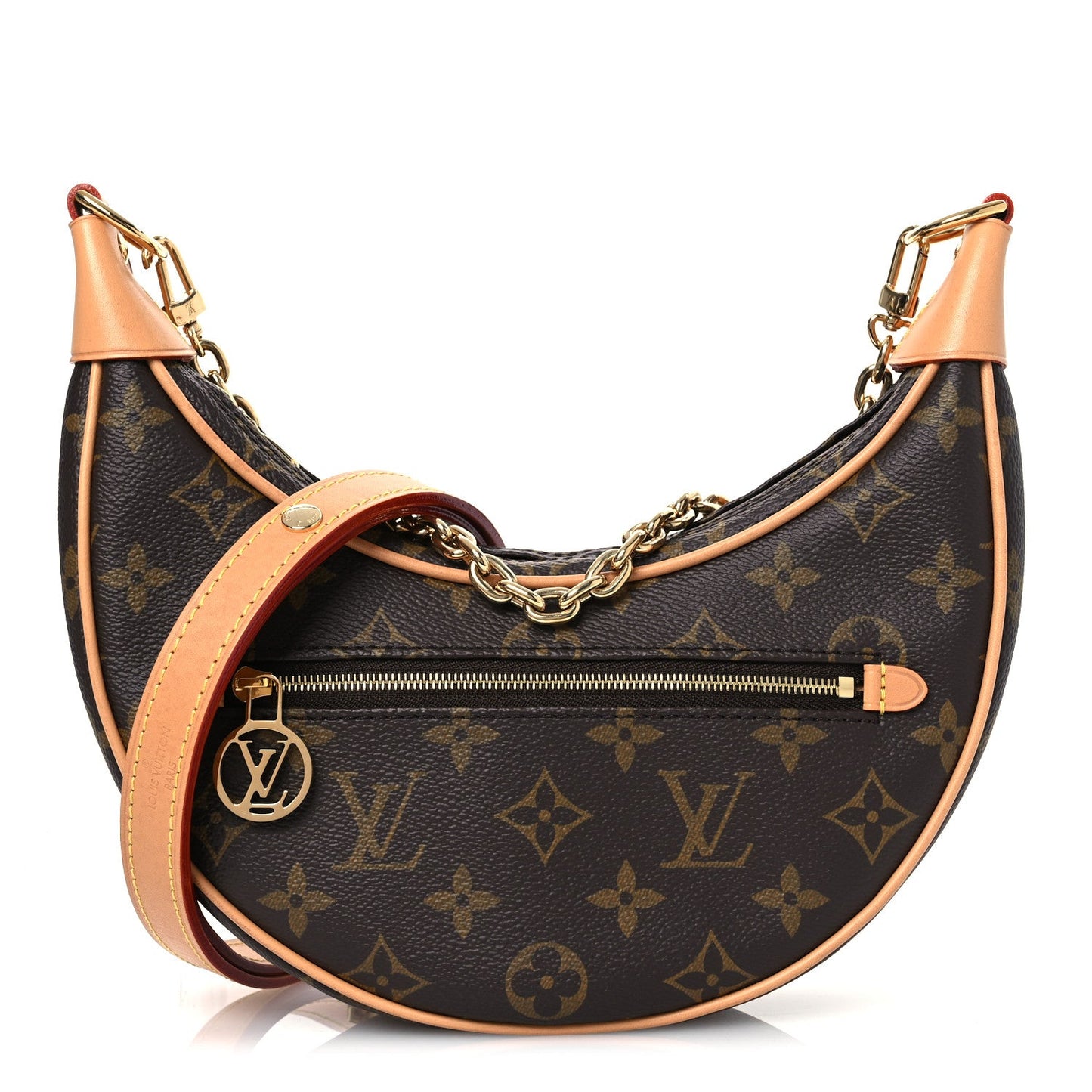 Louis Vuitton Loop Monogram Coated Canvas Bag - Brown